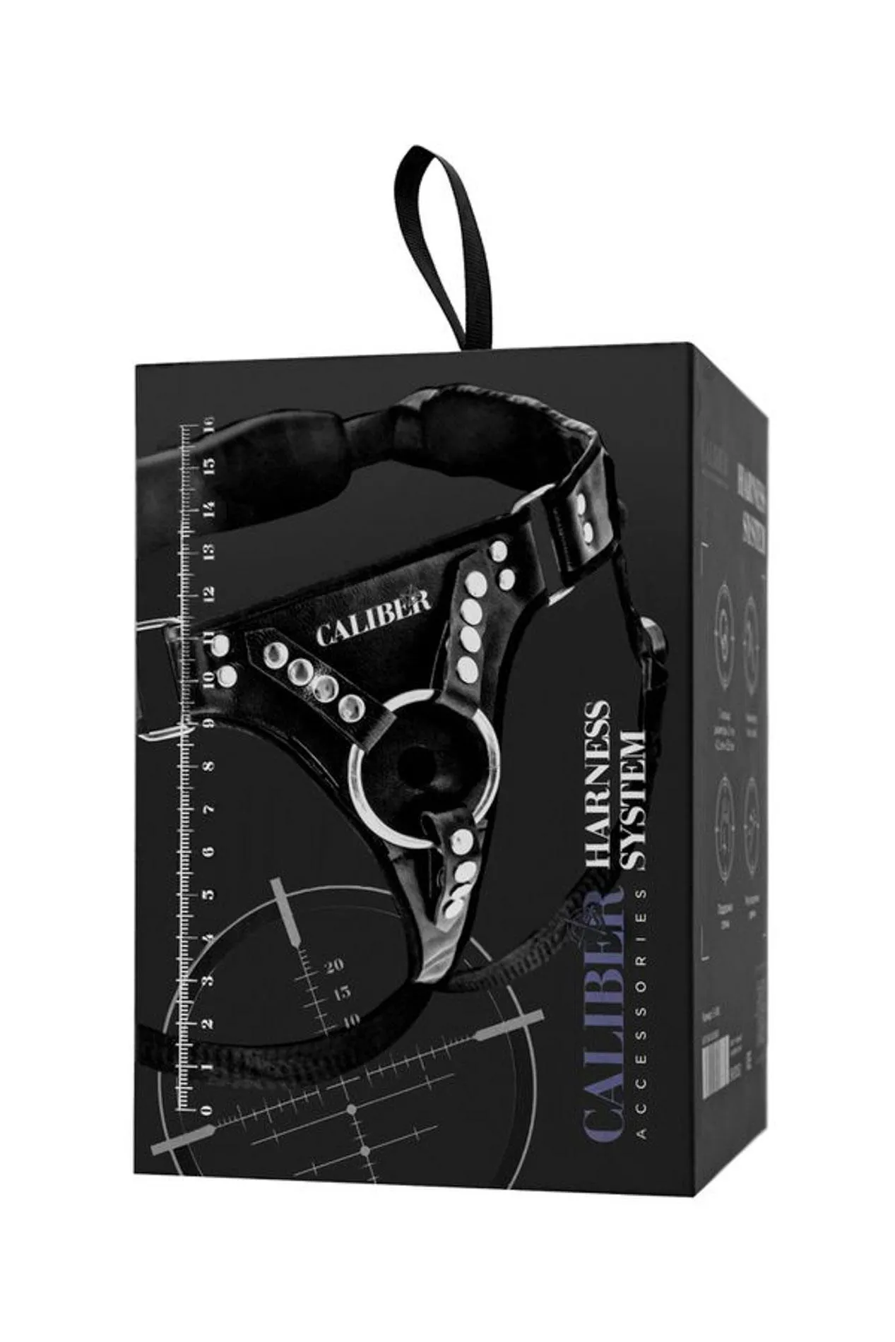 Упряж для страпона Caliber by RealStick, S-XXL (чорний)