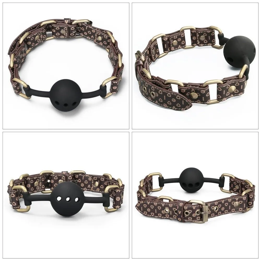 Кляп Knebel Rebellion Reign Ball Gag (чорний)