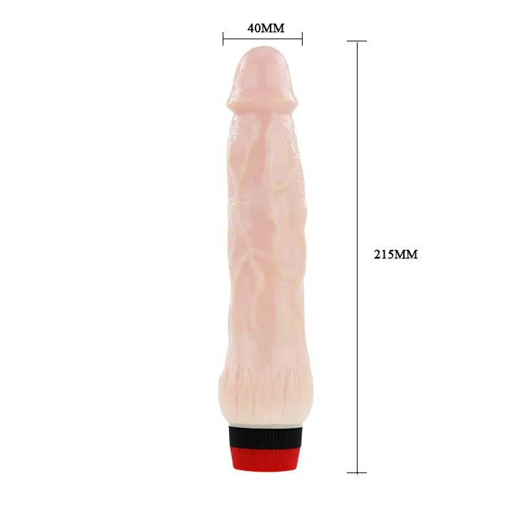 BAILE Rockin Dong - Realistyczny wibrator, W kolorze cielistym, 21, 5 cm