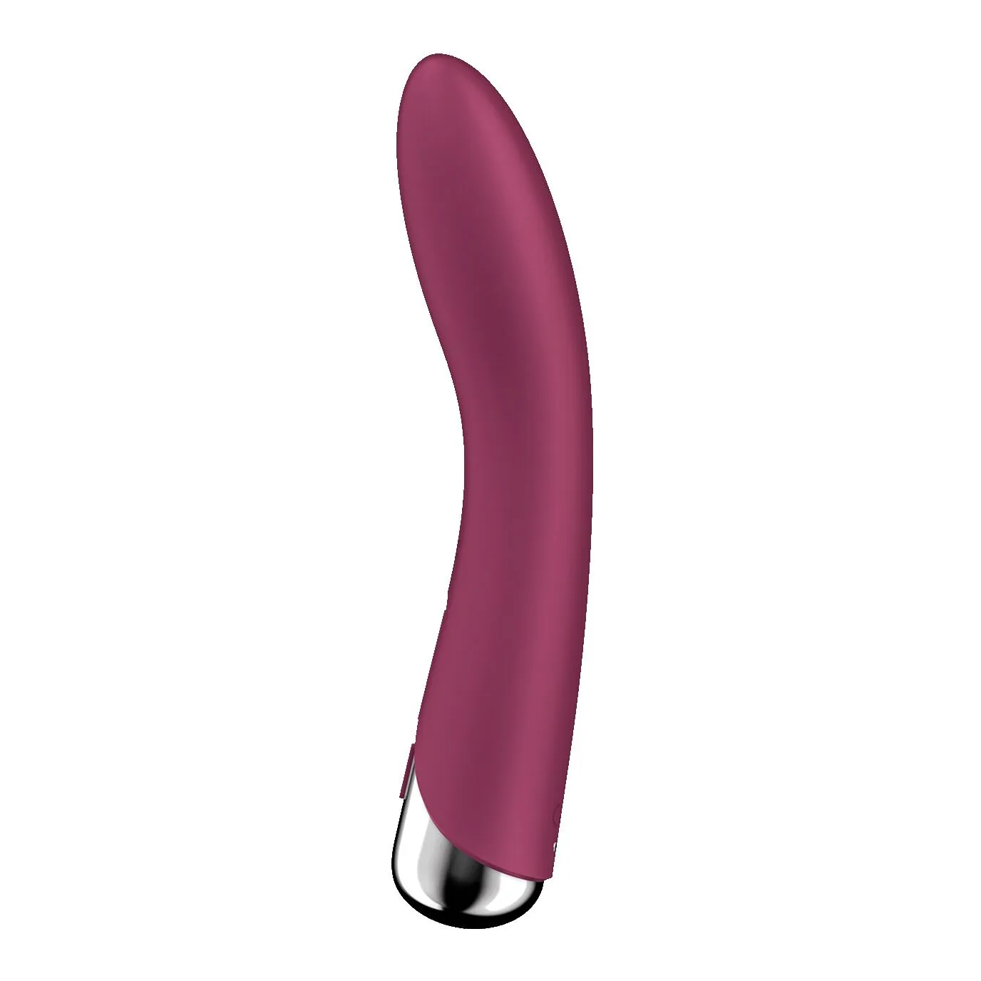 Вібратор Satisfyer Spinning Vibe 1, 17,5 см (бордовий)