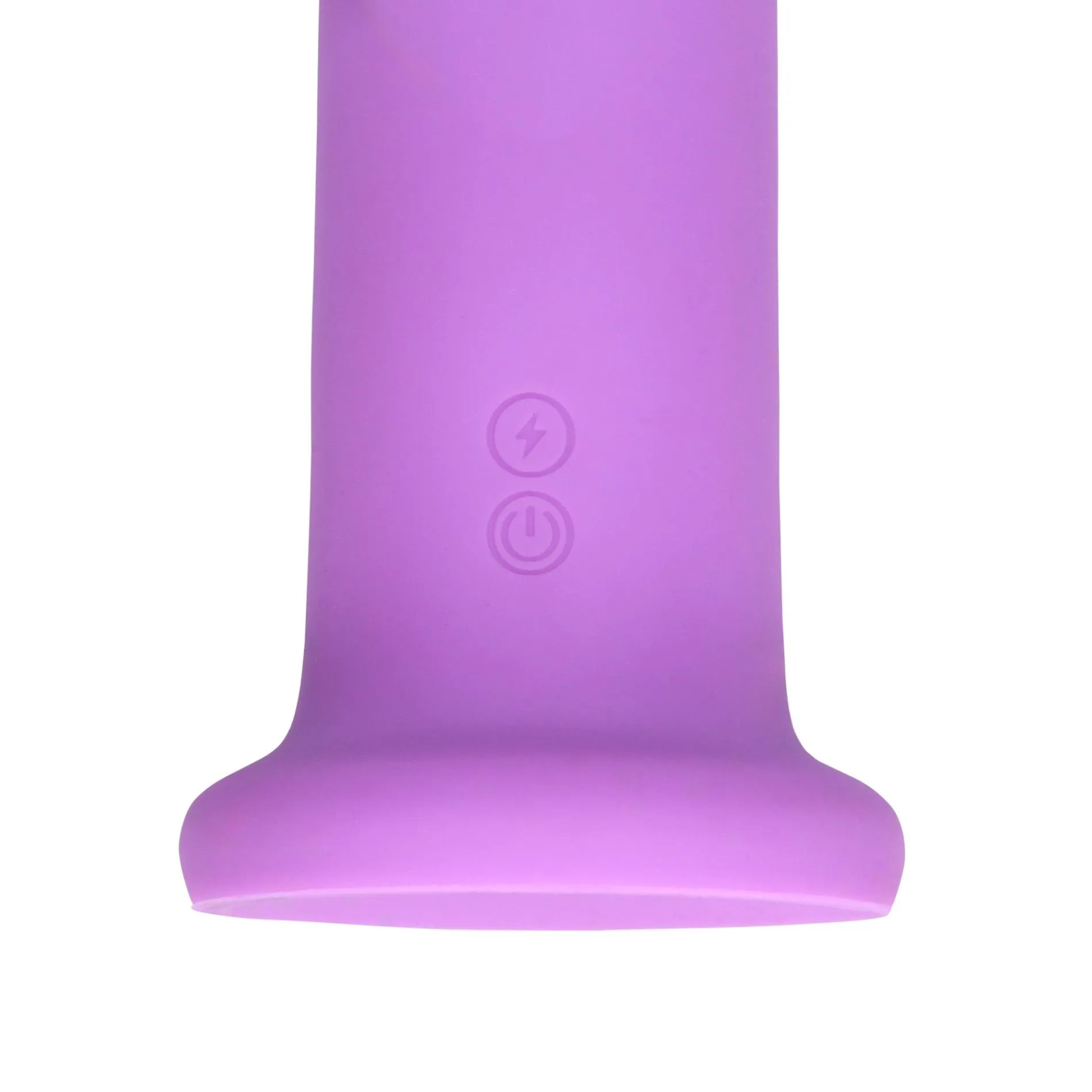 Вибратор Loveline Ultra Soft Silicone Rotating G-Spot, 20 см (фиолетовый)