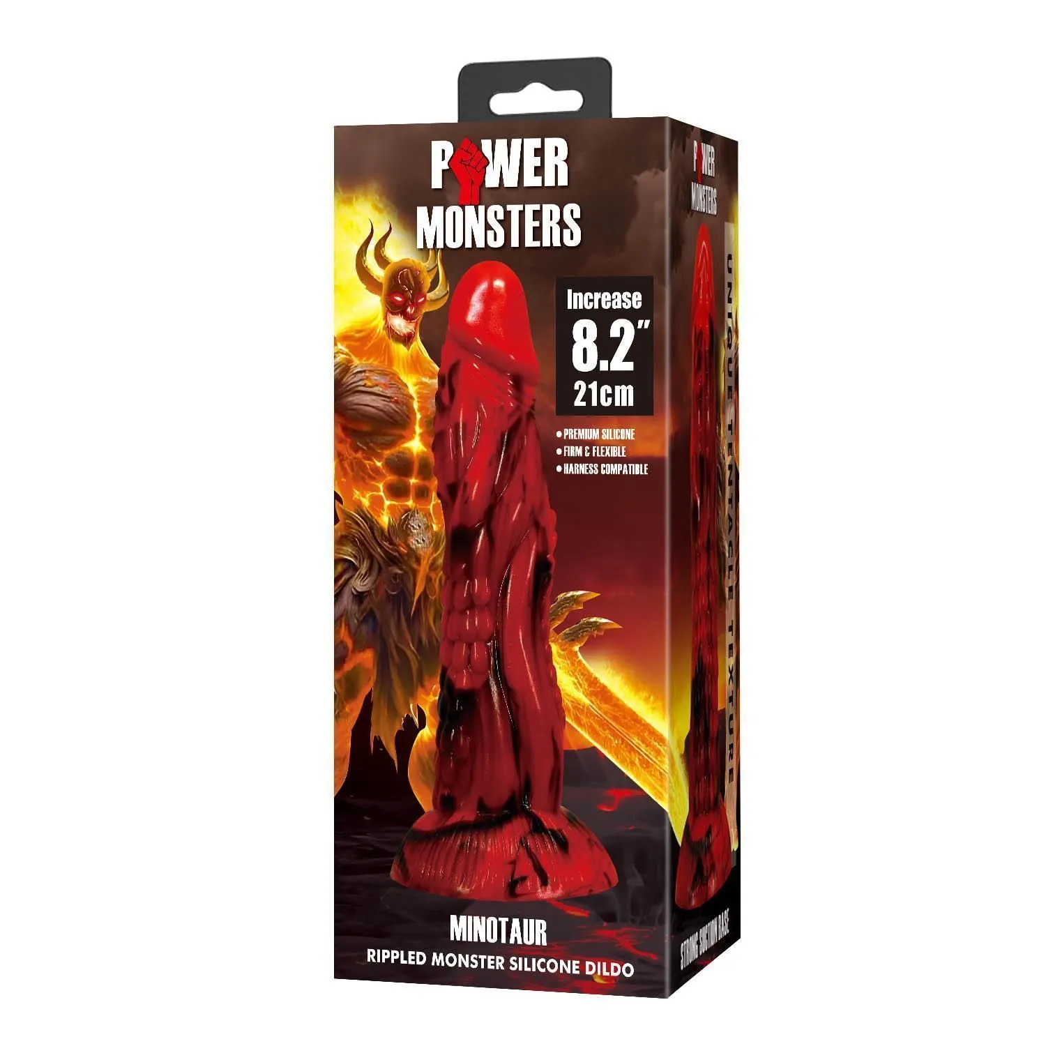 BAILE Power Monsters Minotaur - Dildo, Multi, 21 cm