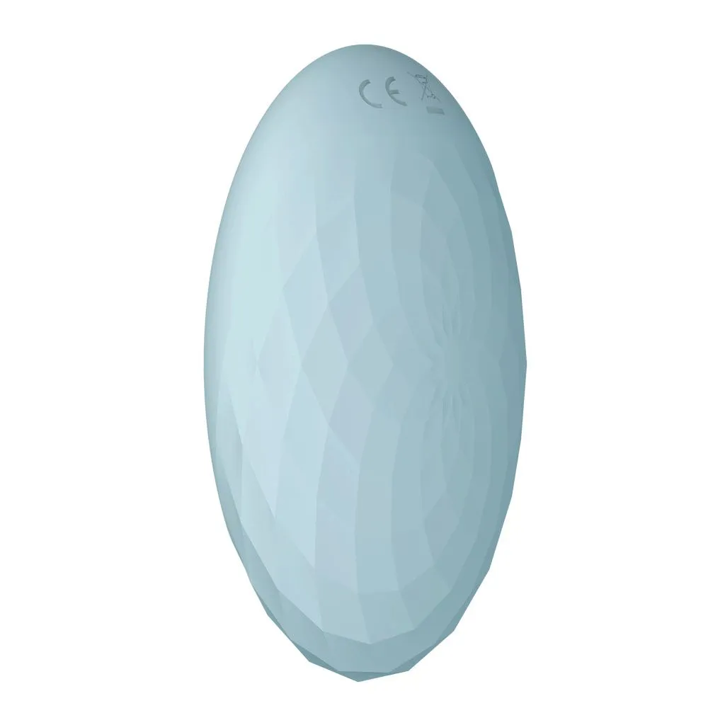 Вібратор для клітора Aquatic Eloise, 9 см (блакитний)