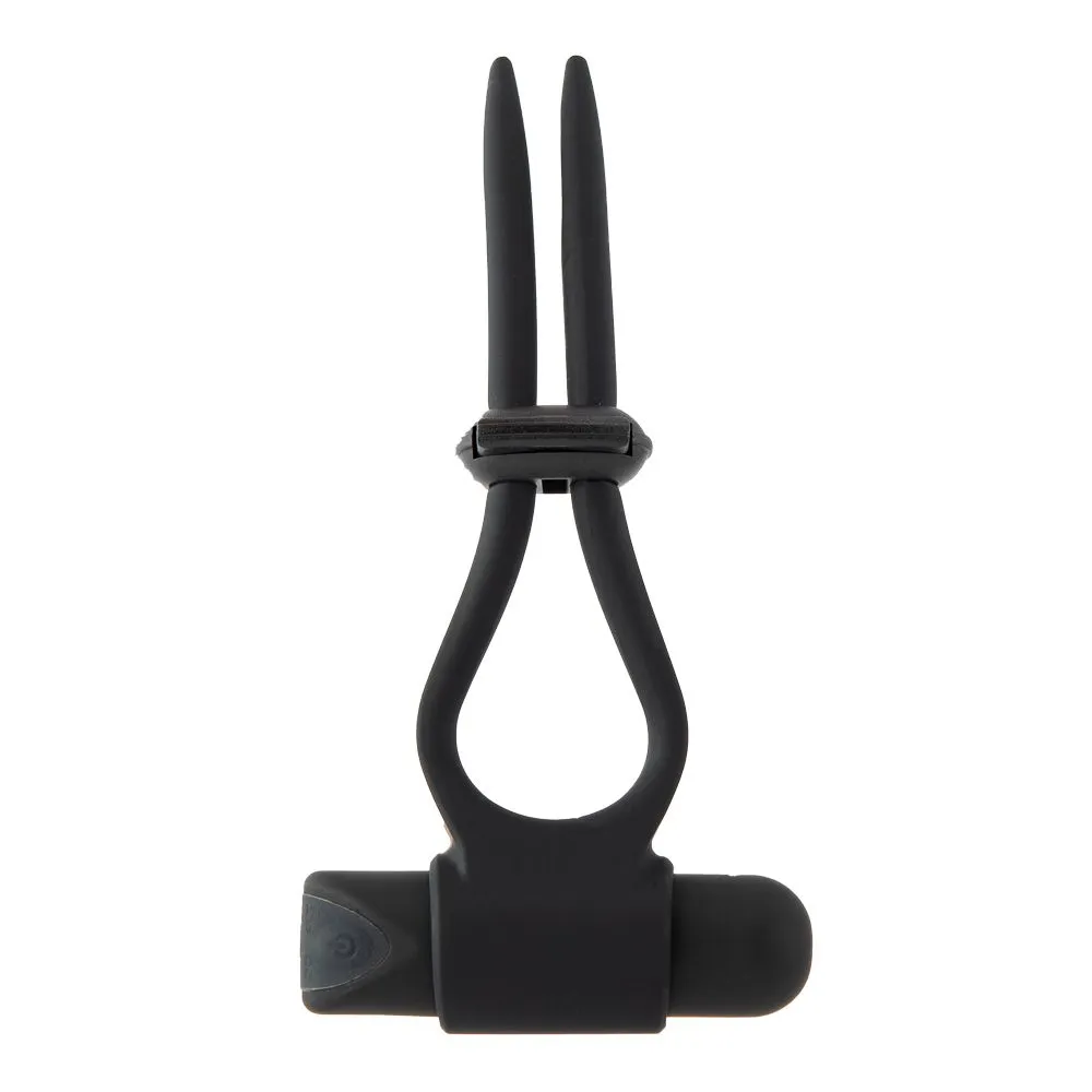Эрекционное кольцо Dream Toys Zacisk Adjustable Cockring, 14 см (черный)