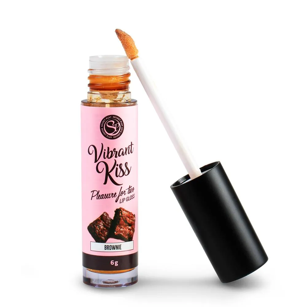 Secret Play Vibrant Kiss - Błyszczyk do ust, Cake, 6 ml