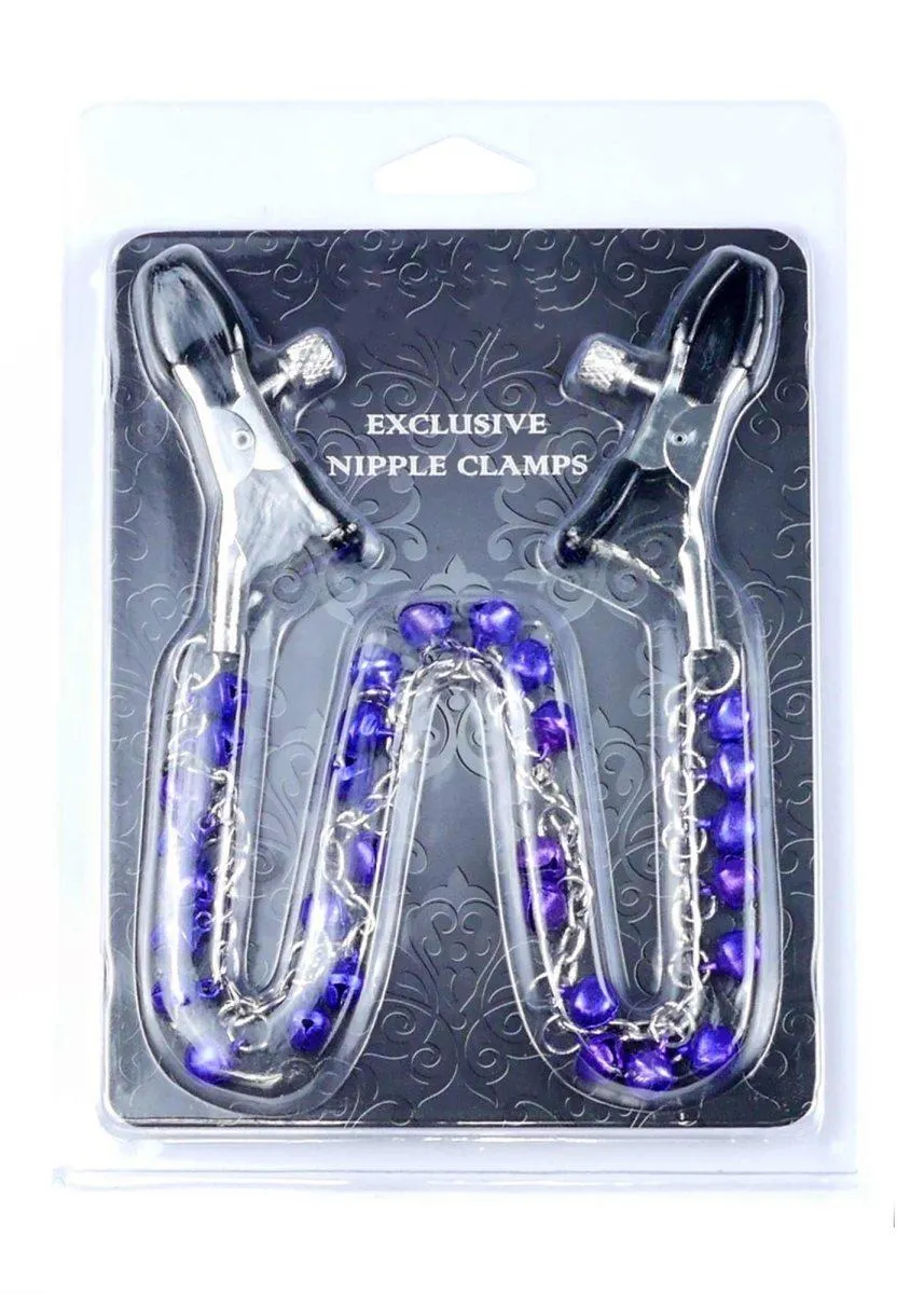 Зажимы для сосков Fetish B-Series Exclusive Nipple Clamps No.1 (серебристый)