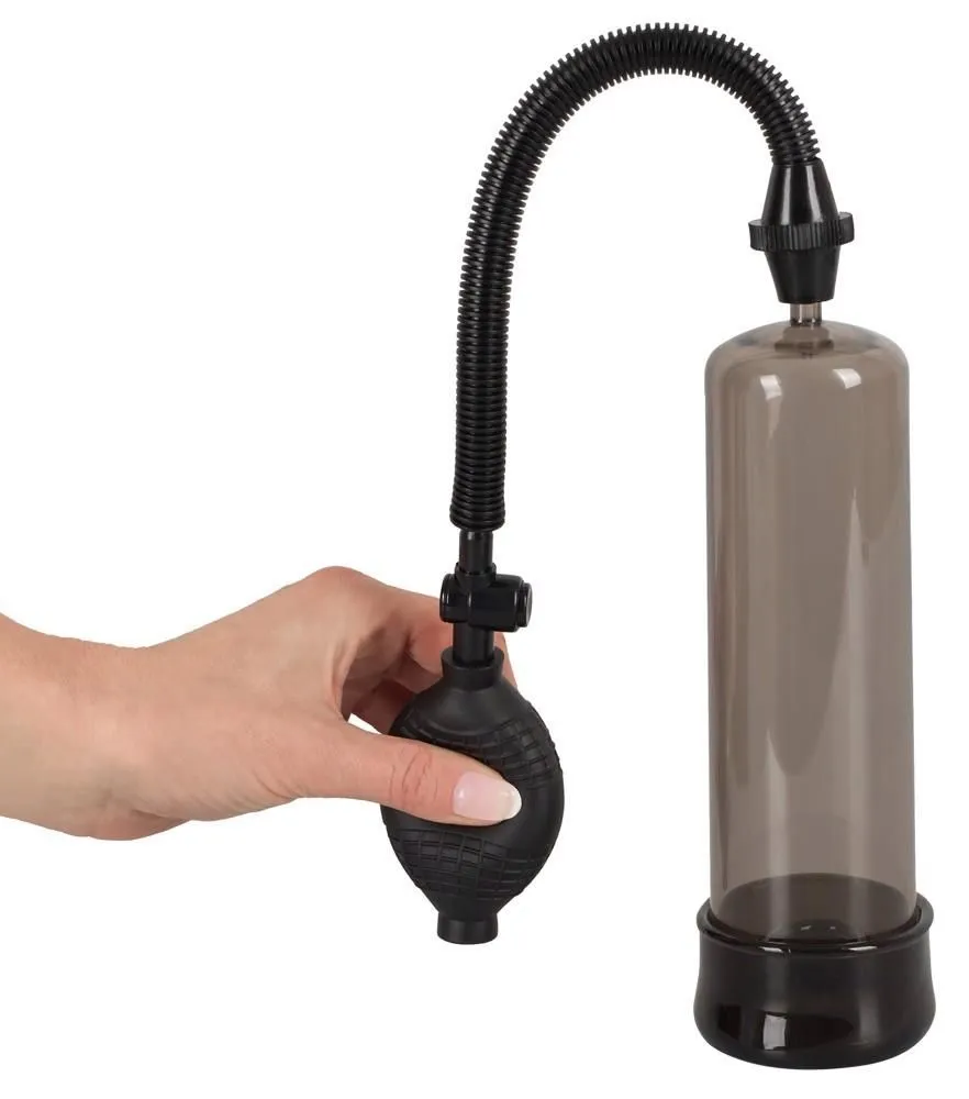 Помпа для пениса Bang Bang Penis Pump, 20 см (черный)