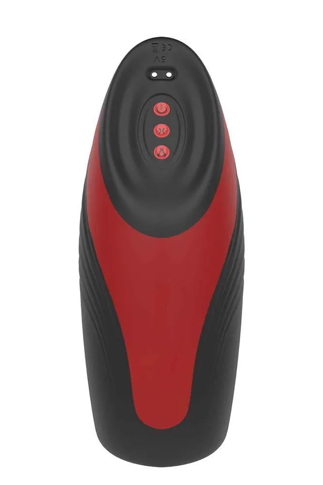 Мастурбатор с вибрацией и подогревом Dream Toys Mr Pleasure Heating Suck Machine (мульти)
