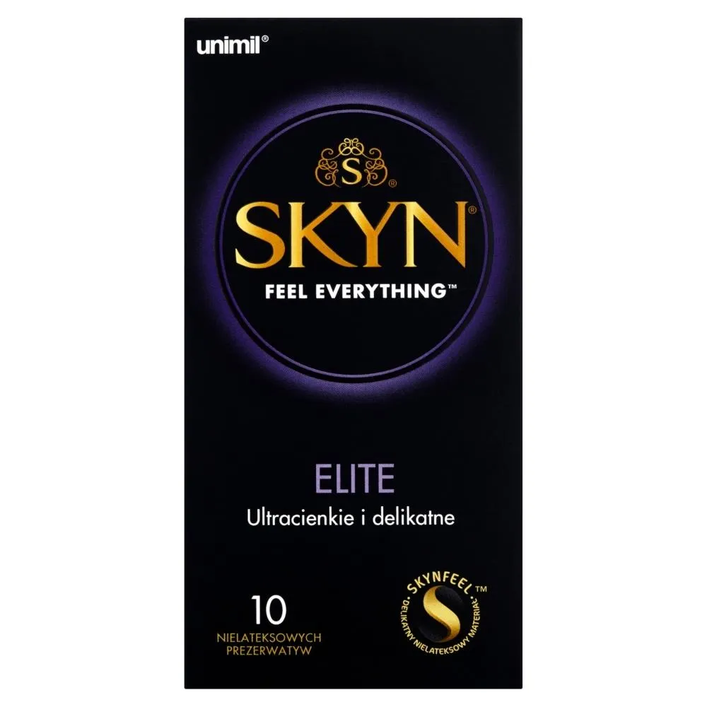 Презервативы тонкие Skyn Elite безлатексные, 10 шт
