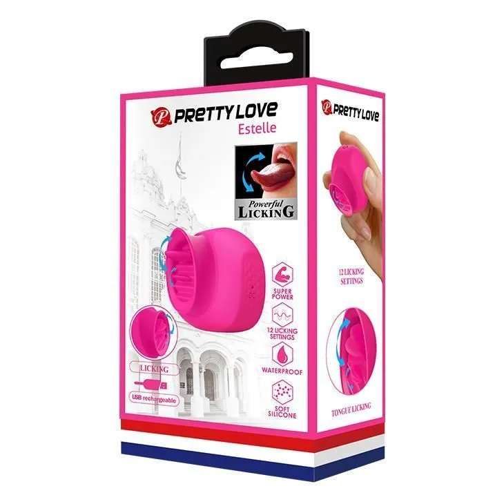 Вібратор для клітора Pretty Love Estelle, 4,2 см (рожевий)