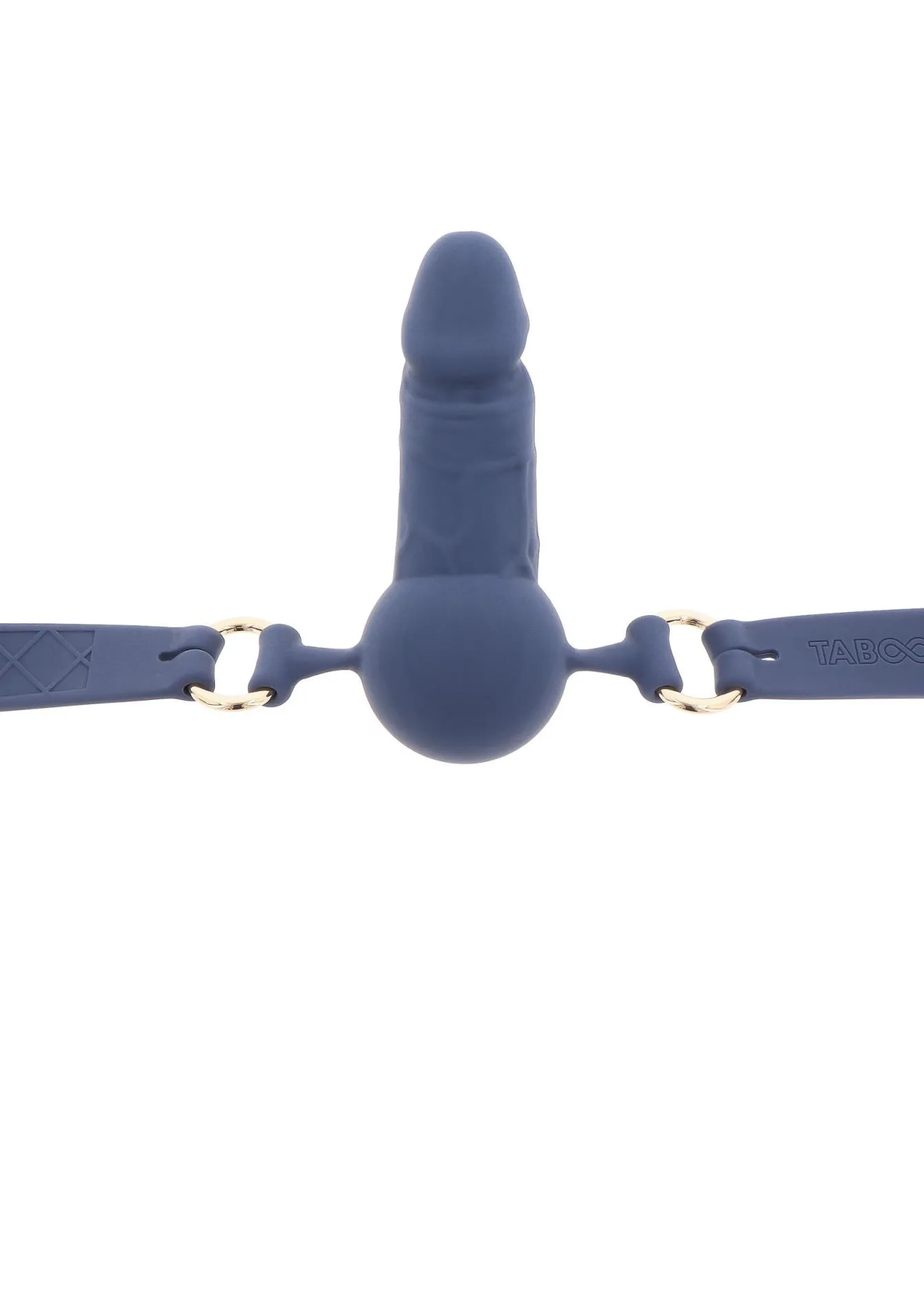 Кляп Taboom Silicone Supreme Breathable Penis Gag (синий)