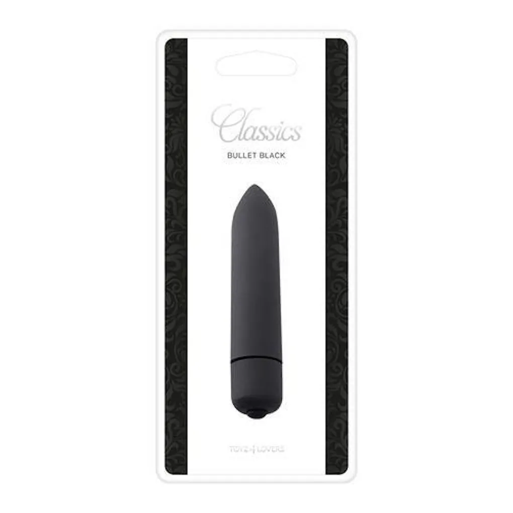 Мини-вибратор Toyz4lovers Bullet Classics, 9 см (черный)