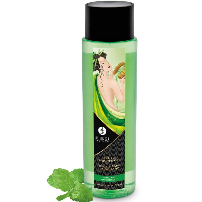 Гель для ванны и душа Shunga Sensual Mint, 370 мл