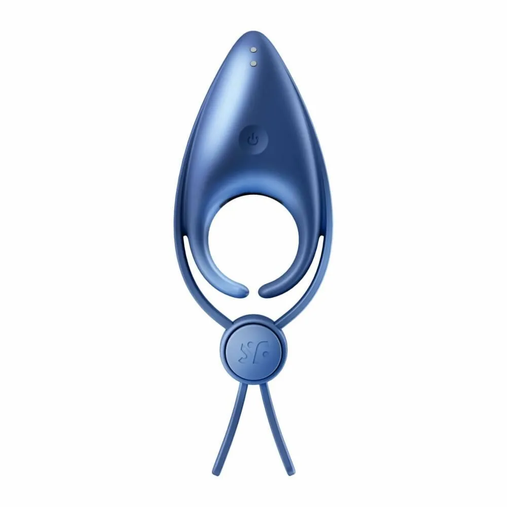Ерекційне кільце Satisfyer Sniper, 13 см (блакитний)