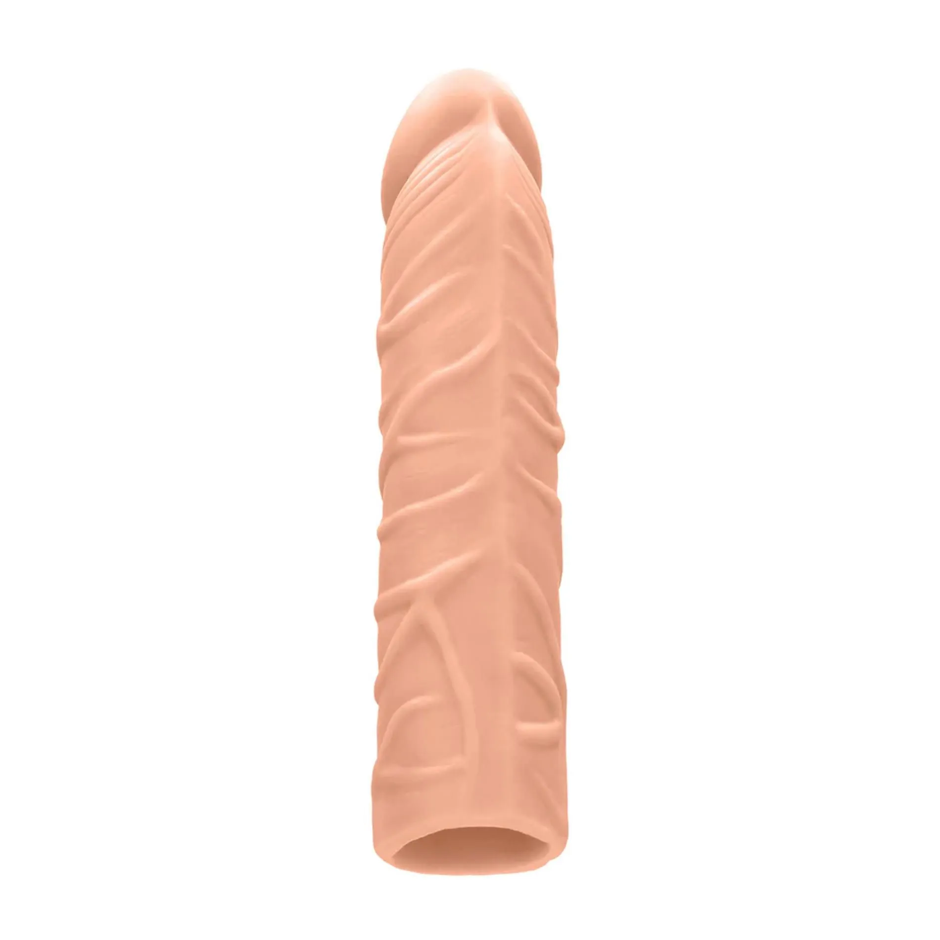 Насадка на пеніс RealRock Penis Sheath, 16,8 см (тілесний)