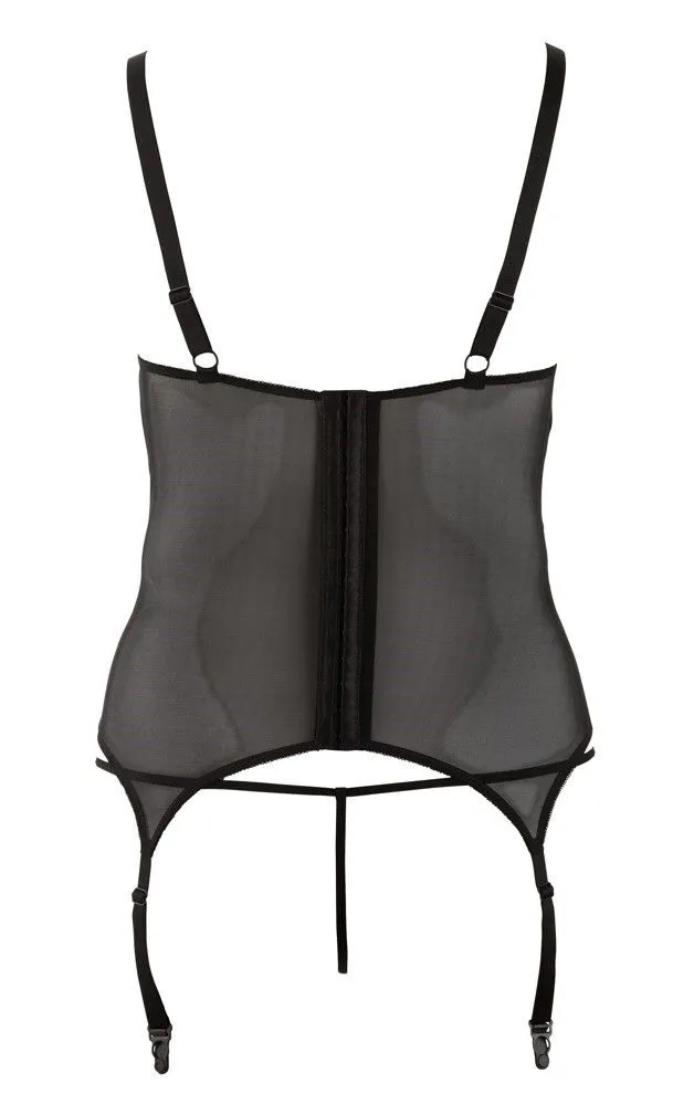 Корсет Cottelli Curves, 4XL (черный)
