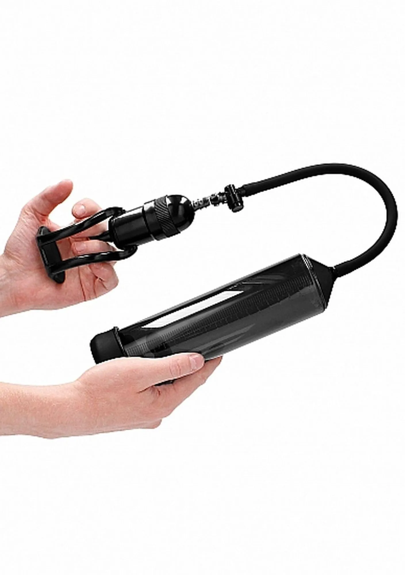 Помпа для пениса Pumped Deluxe Beginner Pump, 23 см (черный)