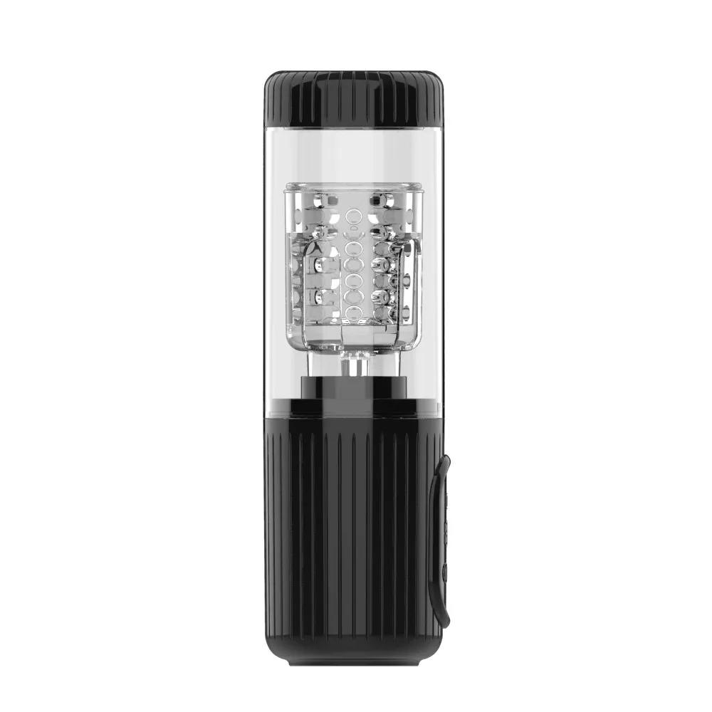 EROSPACE Men's Play B2 - Automatyczny masturbator z wibracją, Przezroczysty, 29.7 cm