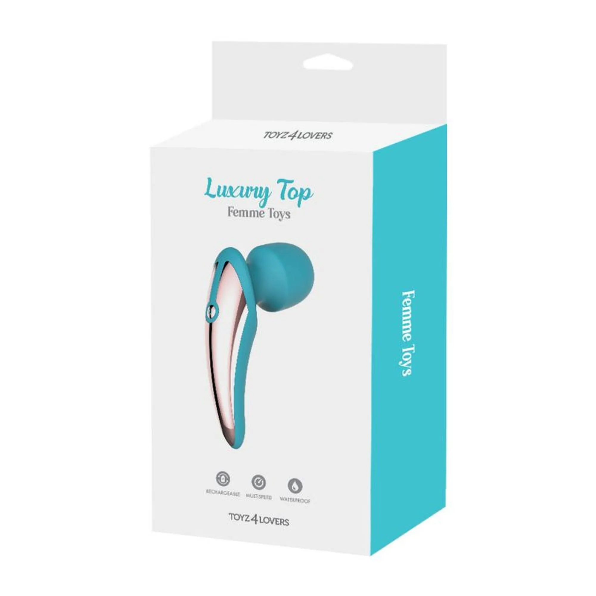 Вібратор Toyz4lovers Luxury Top, 15,2 см (зелений)