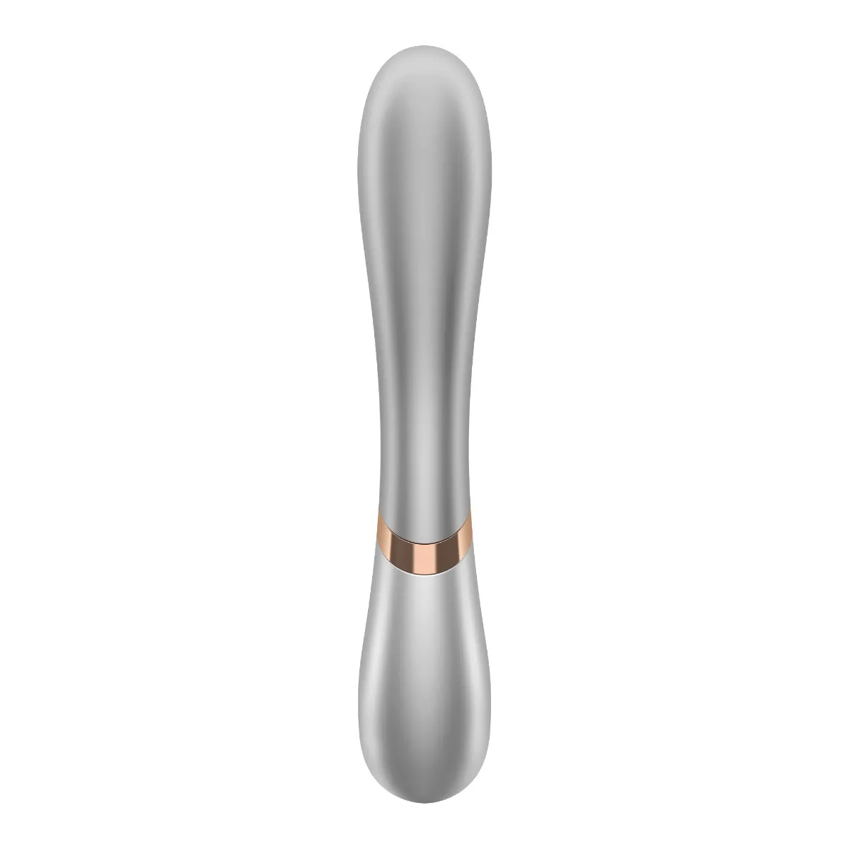 Satisfyer Hot Lover - Wibrator królik, Srebro, 20 cm
