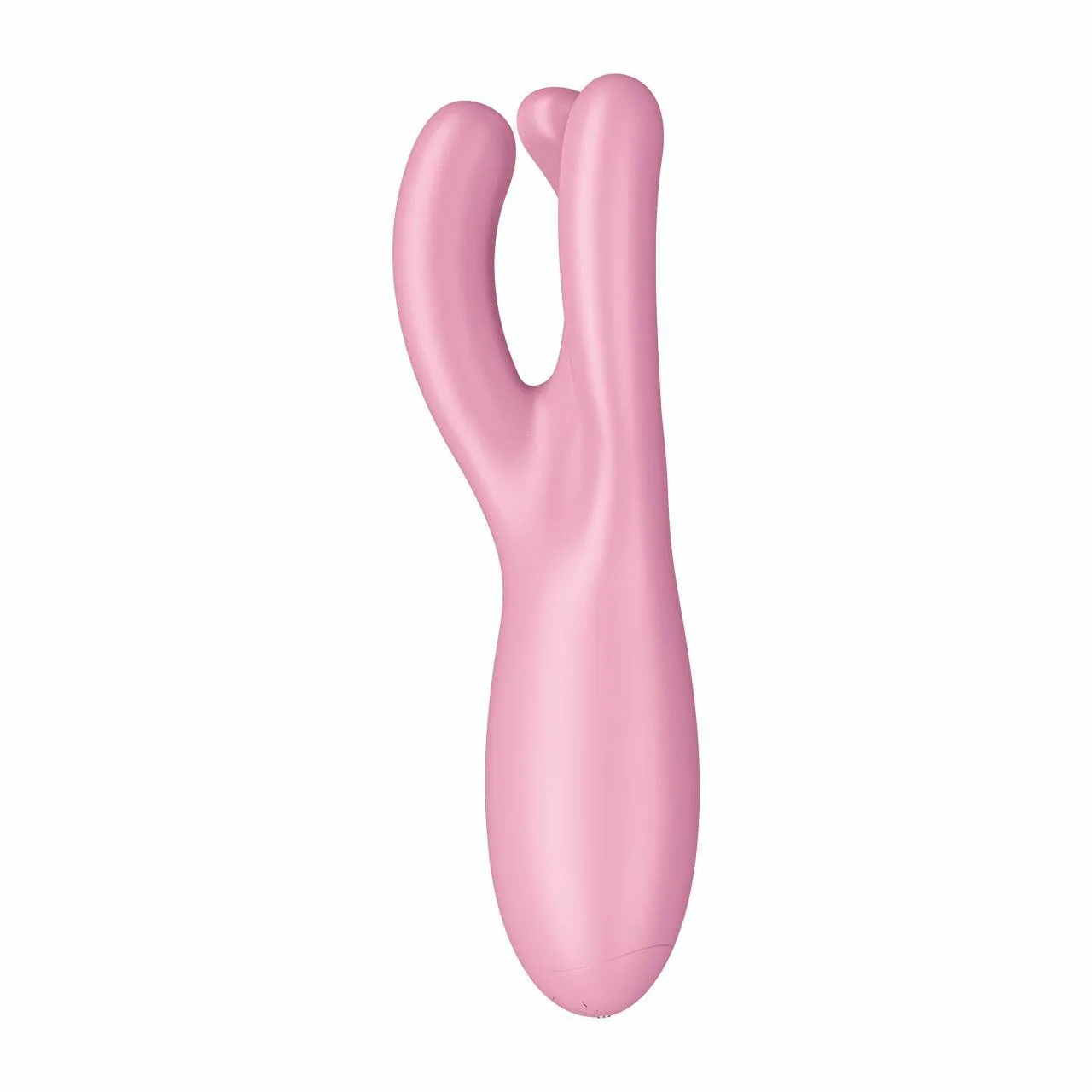 Вибратор для клитора Satisfyer Threesome 4, 14 см (розовый)