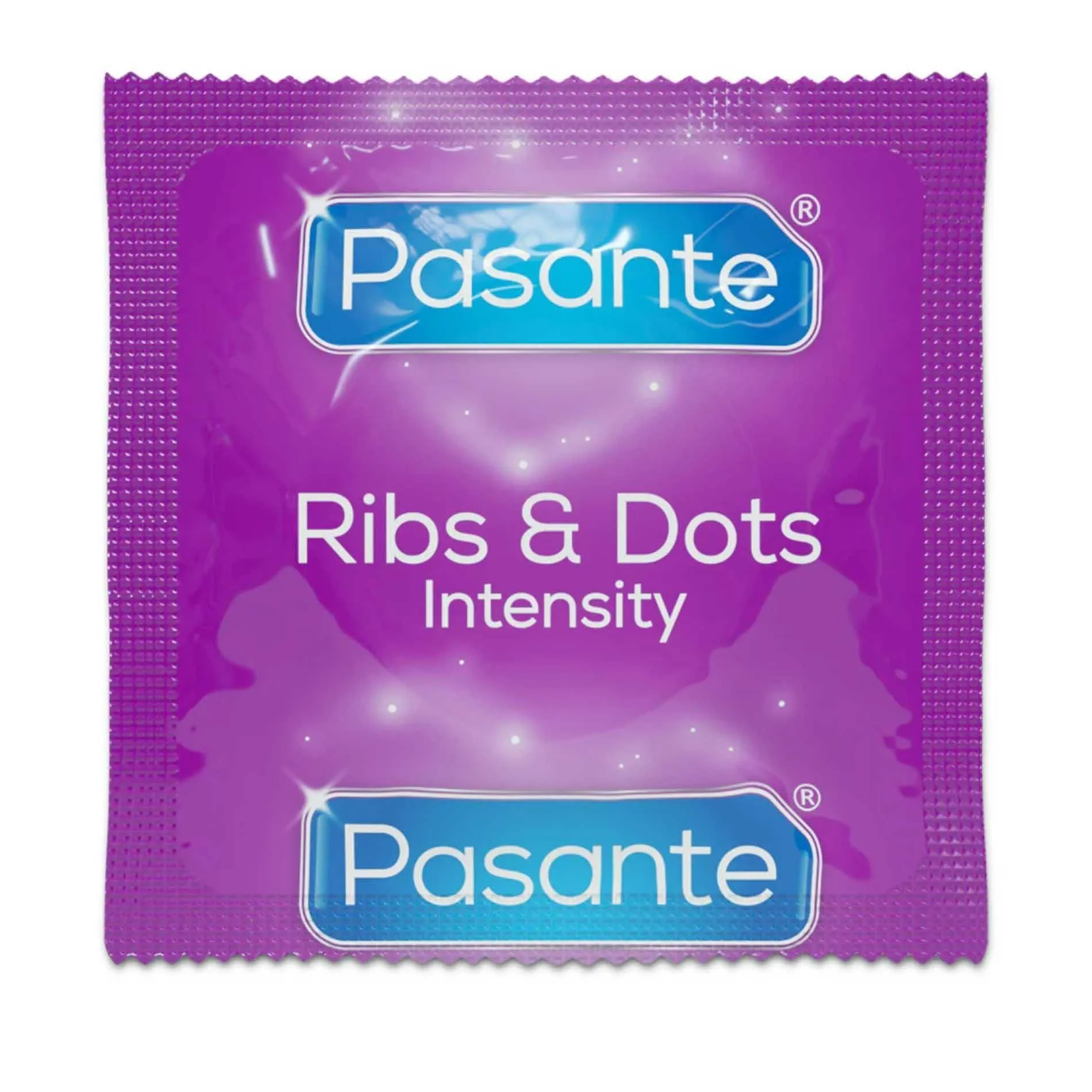 Презервативи Pasante Ribs & Dots Intensity, 3 шт