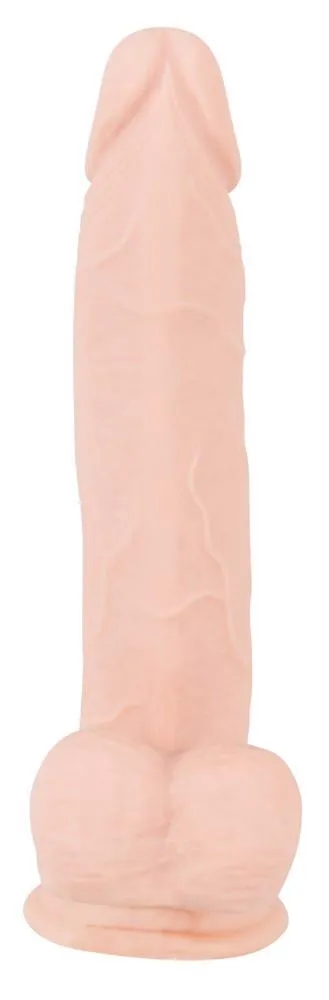 Фаллоимитатор Orion Nature Skin Medium Bendable, 24 см (телесный)