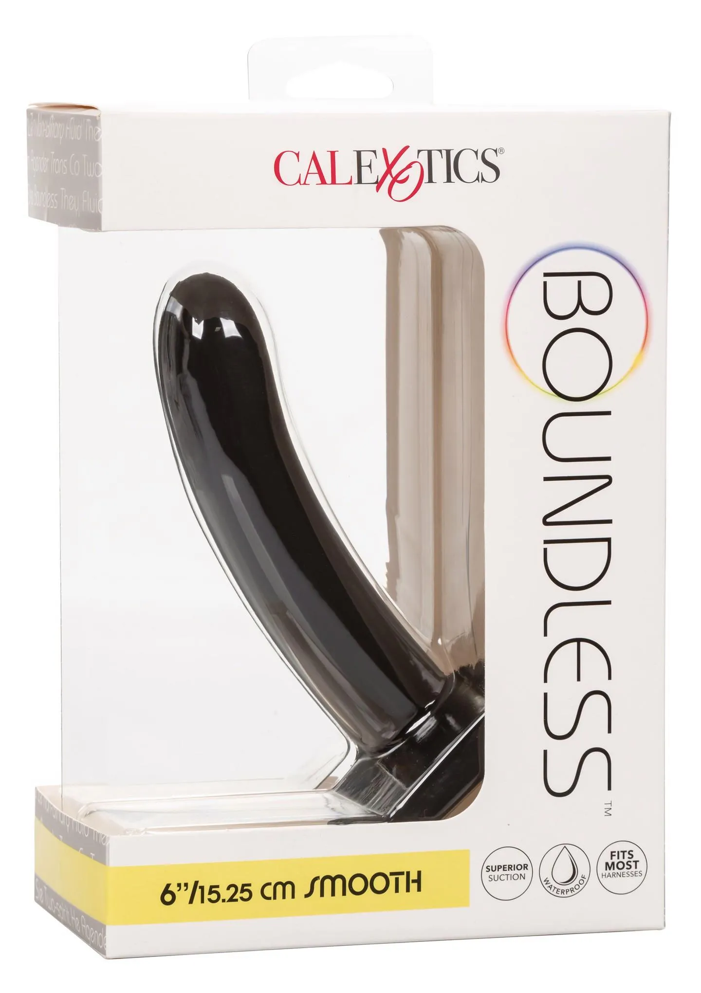 Фаллоимитатор Calexotics Boundless, 15.2 см (черный)