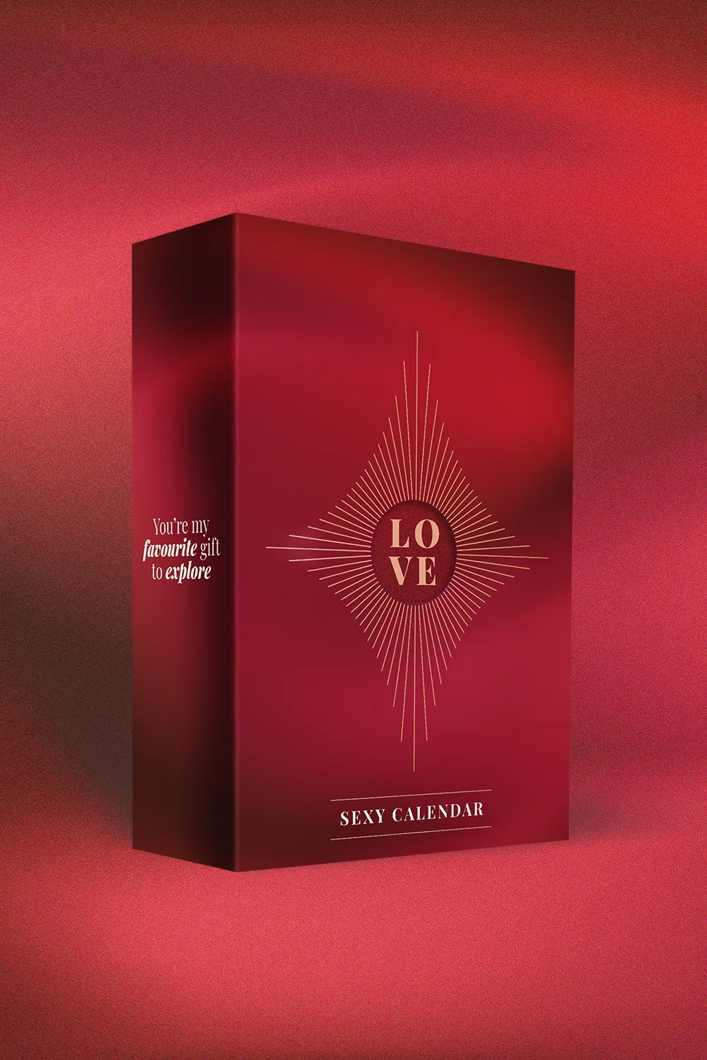 Dream Toys Sexy Calendar Pleasure Box 2025 - Kalendarz adwentowy, Czerwony