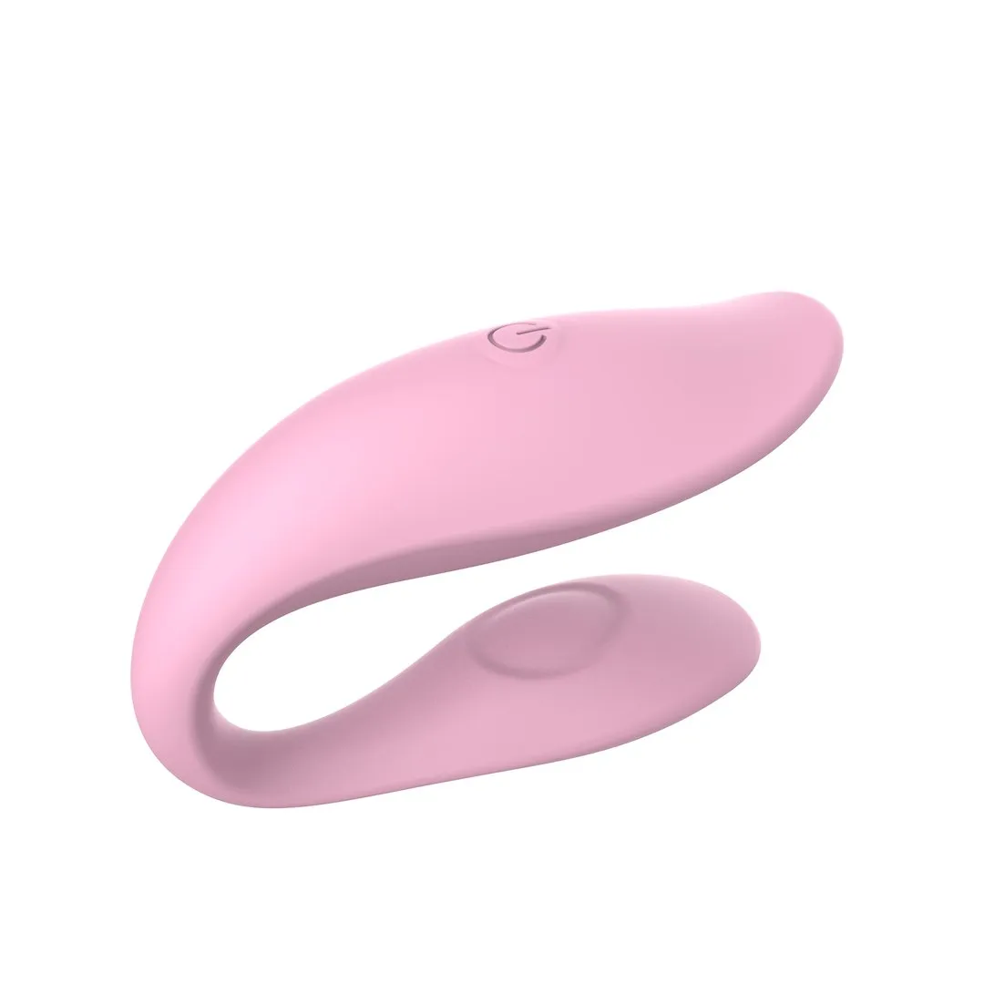 EROSPACE Sweet Play A7 - Wibrator dla par, Różowy, 9, 8 cm