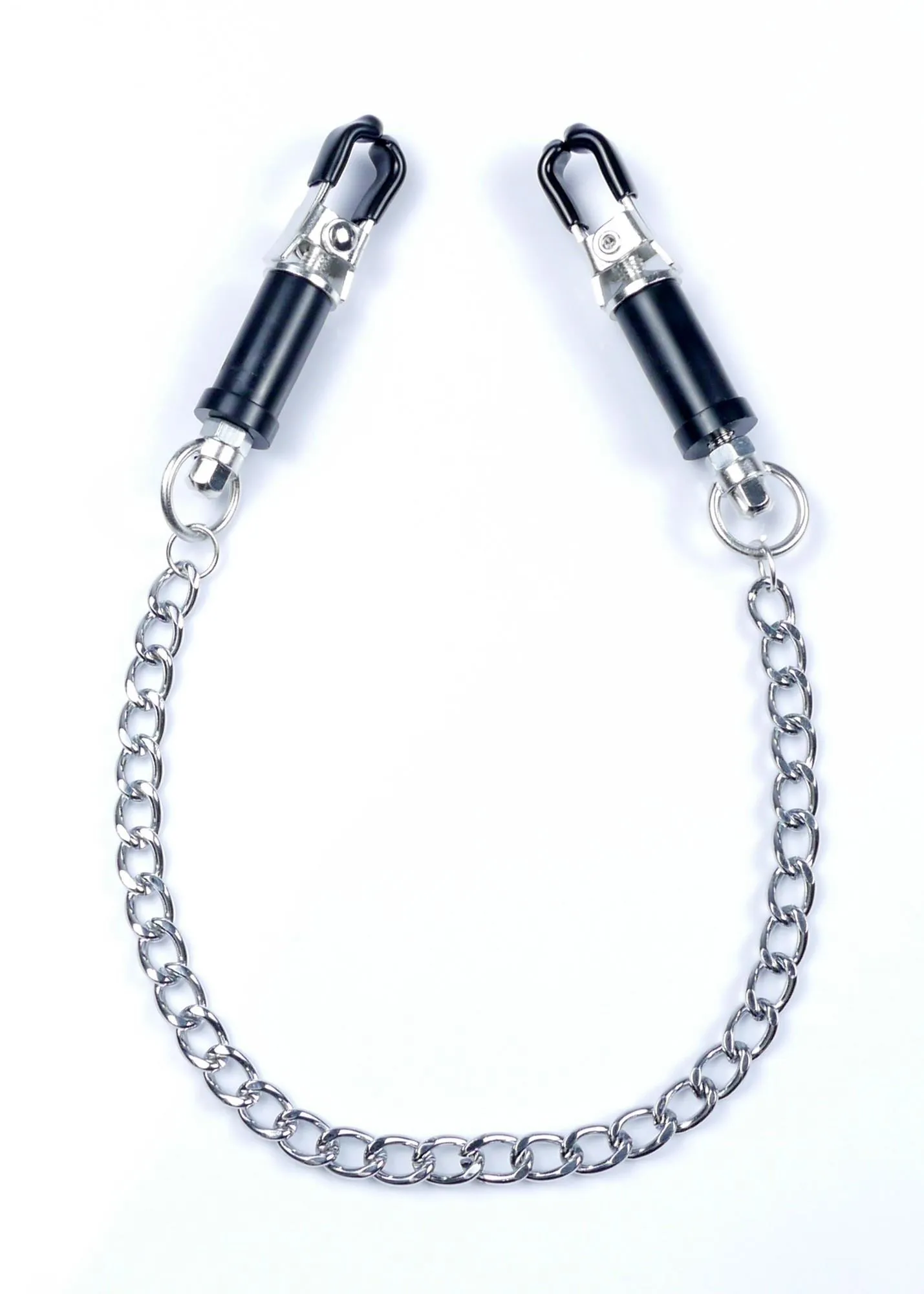 Зажимы для сосков Fetish B - Series Exclusive Nipple Clamps No.12, 43.5 см (серебристый)
