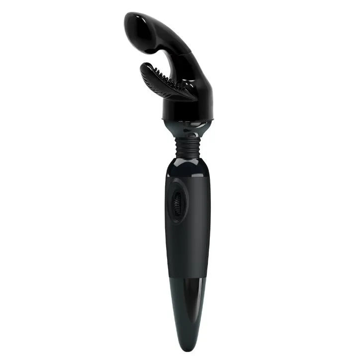 BAILE Sensual Massager - Wibrator, Czarny, 25 cm