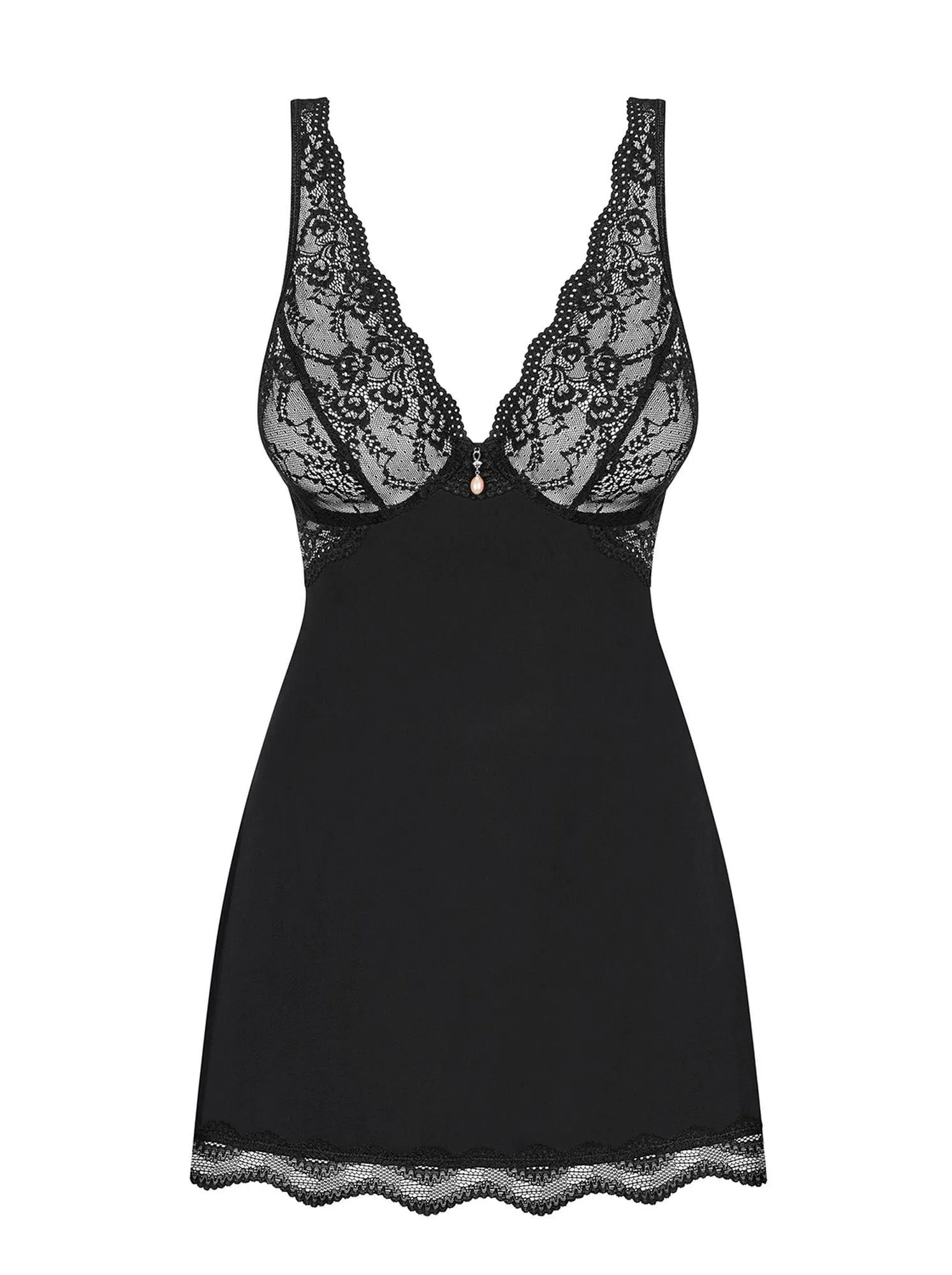 Комплект Obsessive Luvae, S/M (черный)