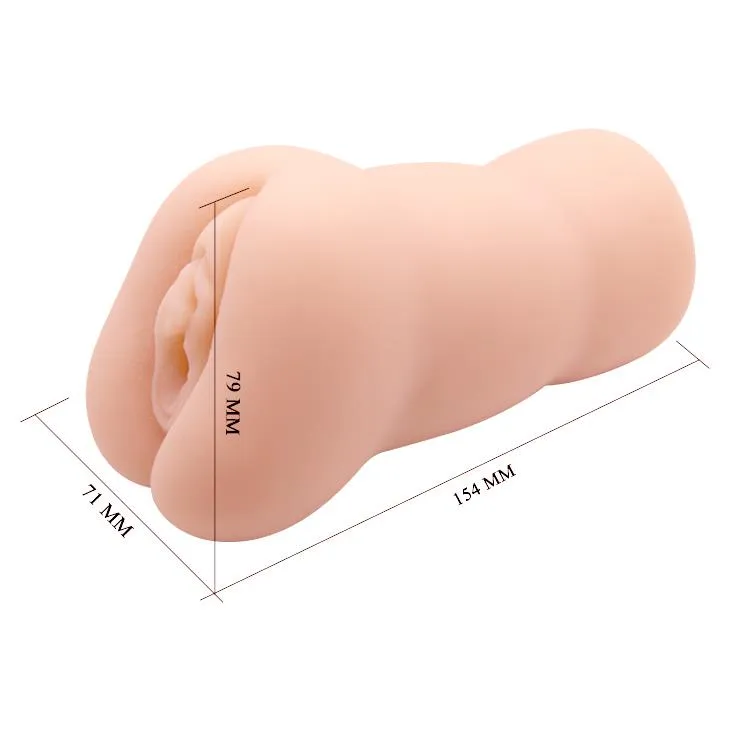 Crazy Bull Leona Pocket Pussy - Masturbator, W kolorze cielistym, 15, 7 cm