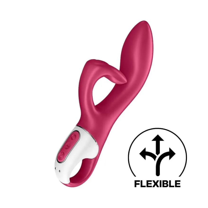 Вибратор-кролик Satisfyer Embrace Me, 20,5 см (бордовый)