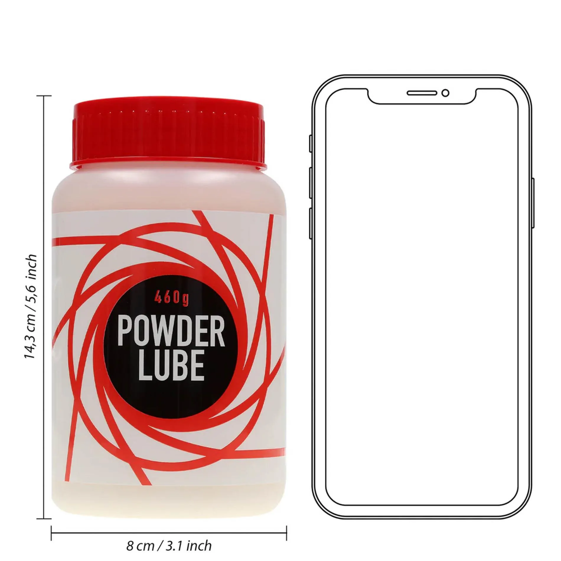 Лубрикант Pharmquests Powder Lube, 460 г