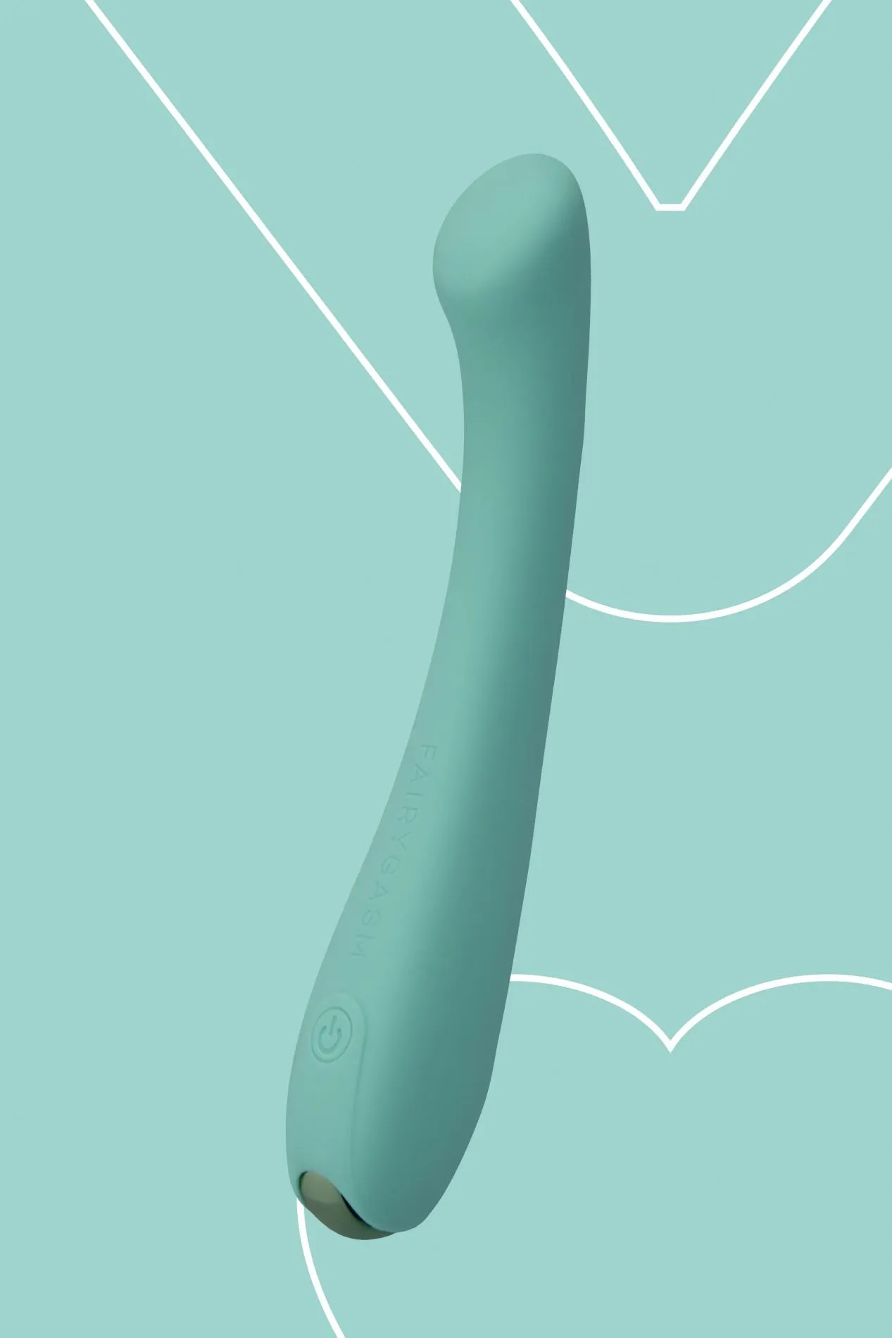 FairyGasm MerryWand - Wibrator, Zielony, 17, 5 cm