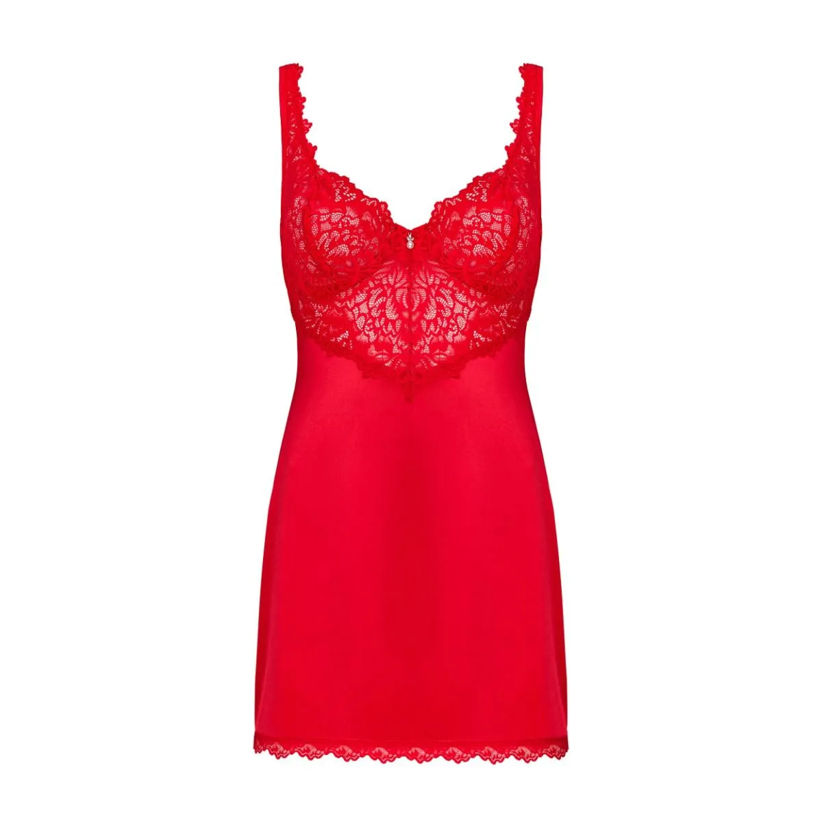 Комплект эротического белья Obsessive Amor Cherris, S/M (красный)