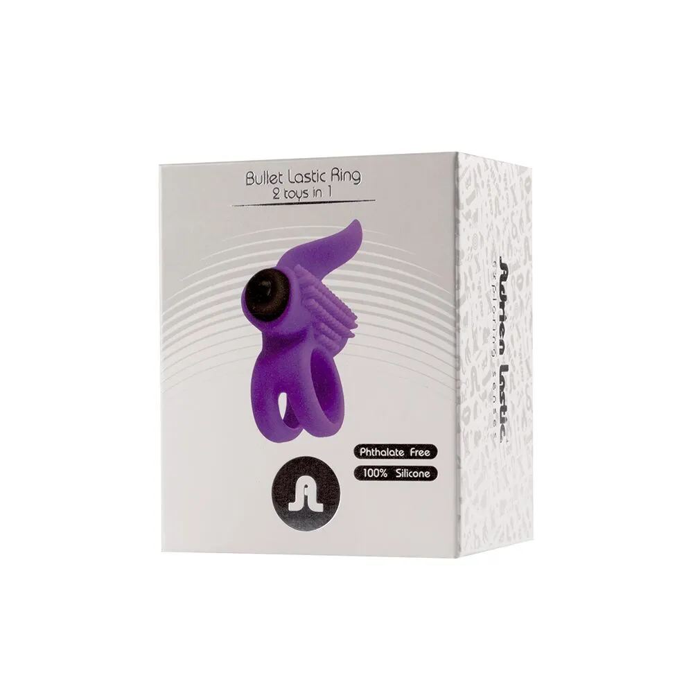 Эрекционное кольцо от Adrien Lastic Bullet Lastic Ring, 7 см (фиолетовый)