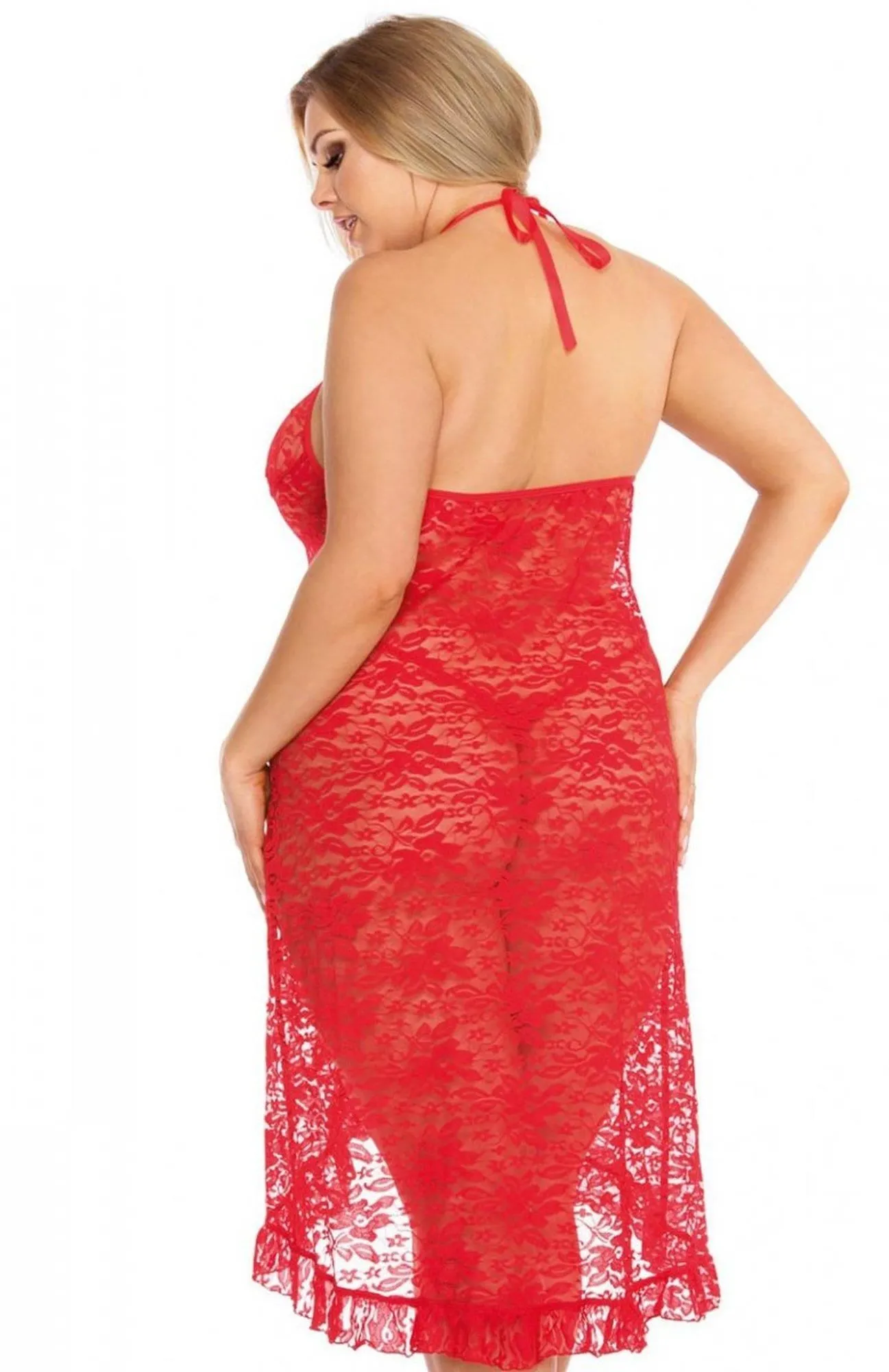 Эротический комплект Anais Dion, 3XL/4XL (красный)