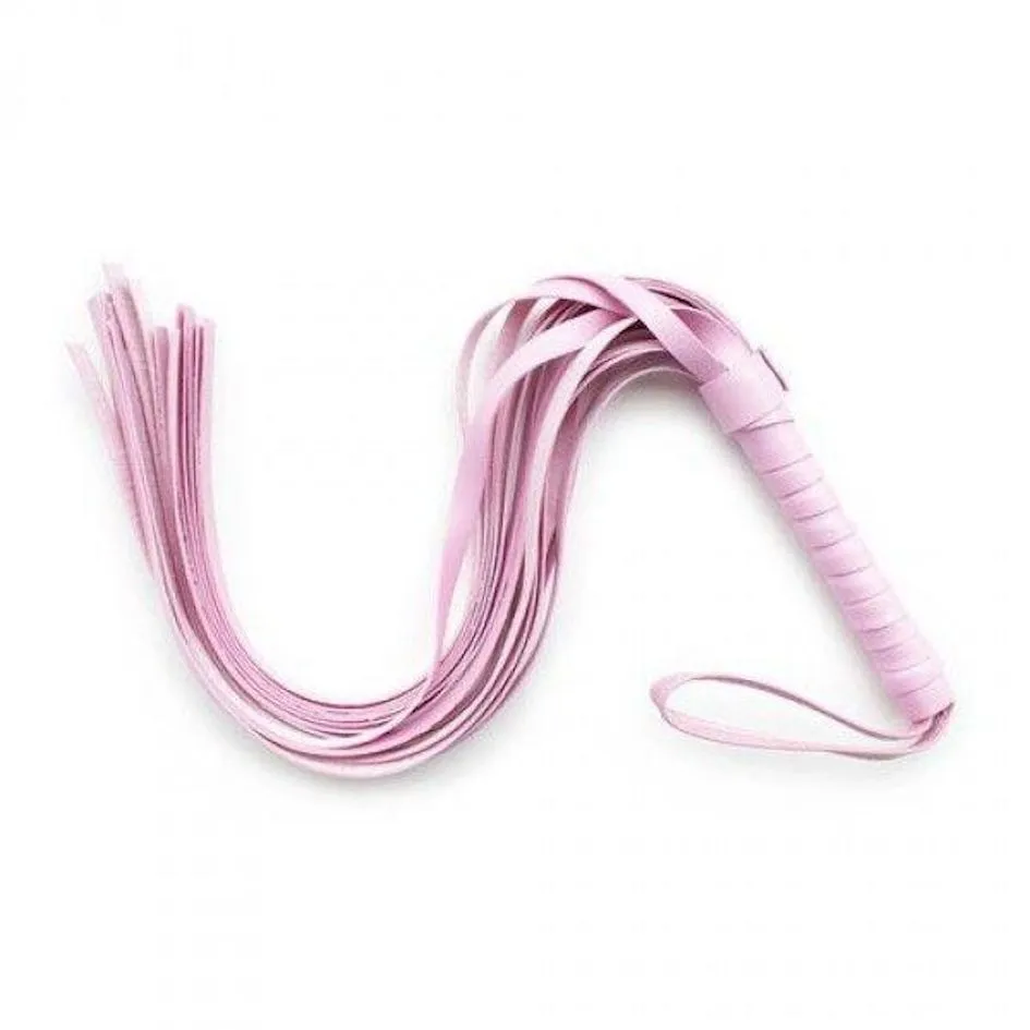 Флогер Toyz4lovers Frusta a frange Squash Whip, 45 см (розовый)