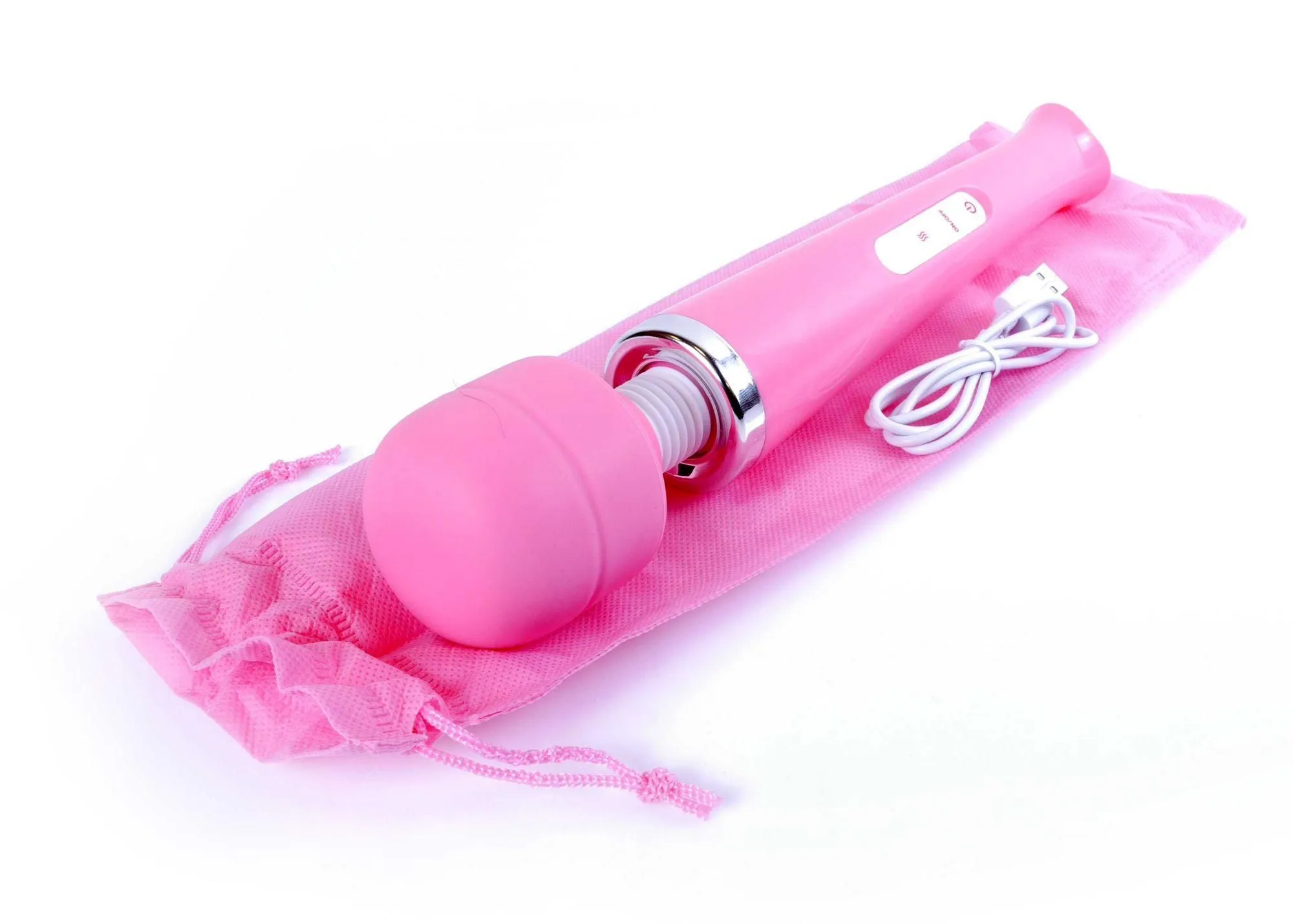 B - Series Magic Magic Wand - Wibromasażer, Różowy, 32 cm