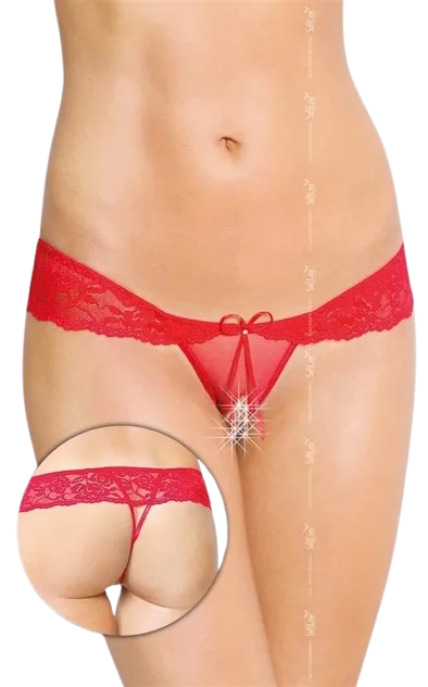 Трусики-стринги SoftLine G-String 2443, M/L (красный)
