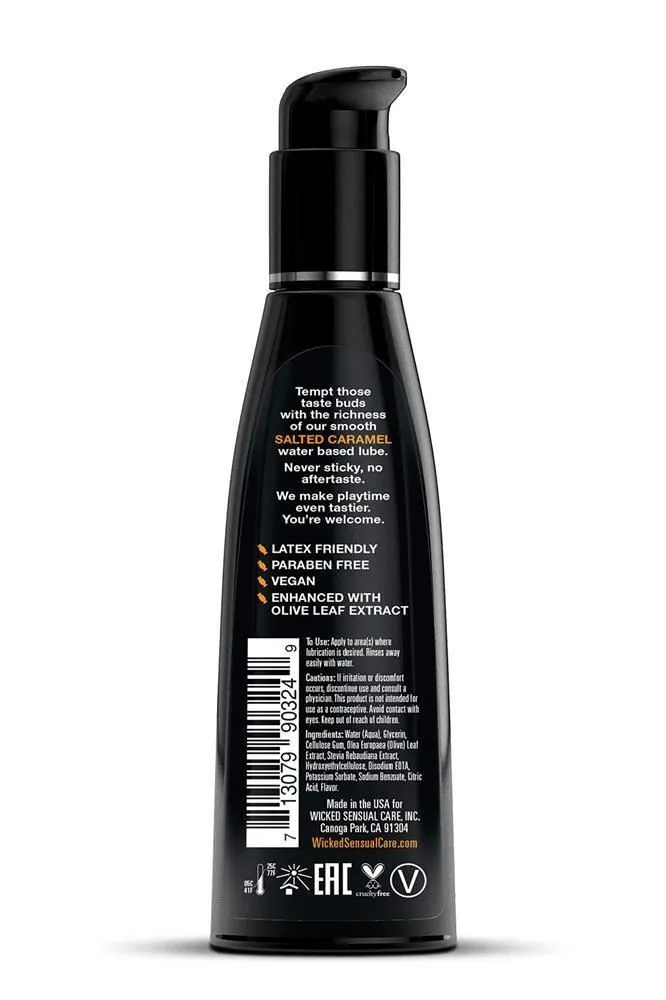 Лубрикант на водній основі Wicked Aqua Salted Caramel, 120 мл