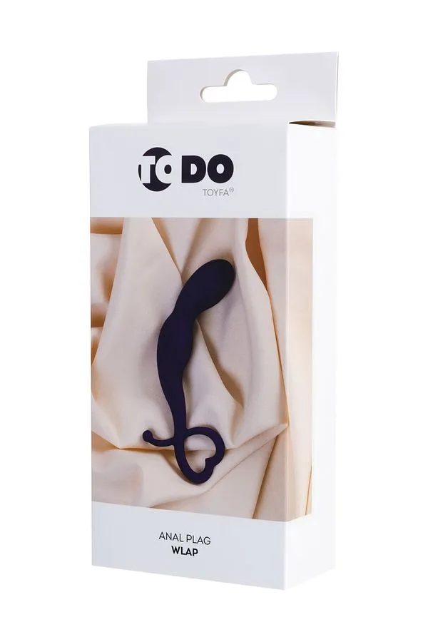 Toyfa Wlap - Korek analny, Fioletowy, 16 cm