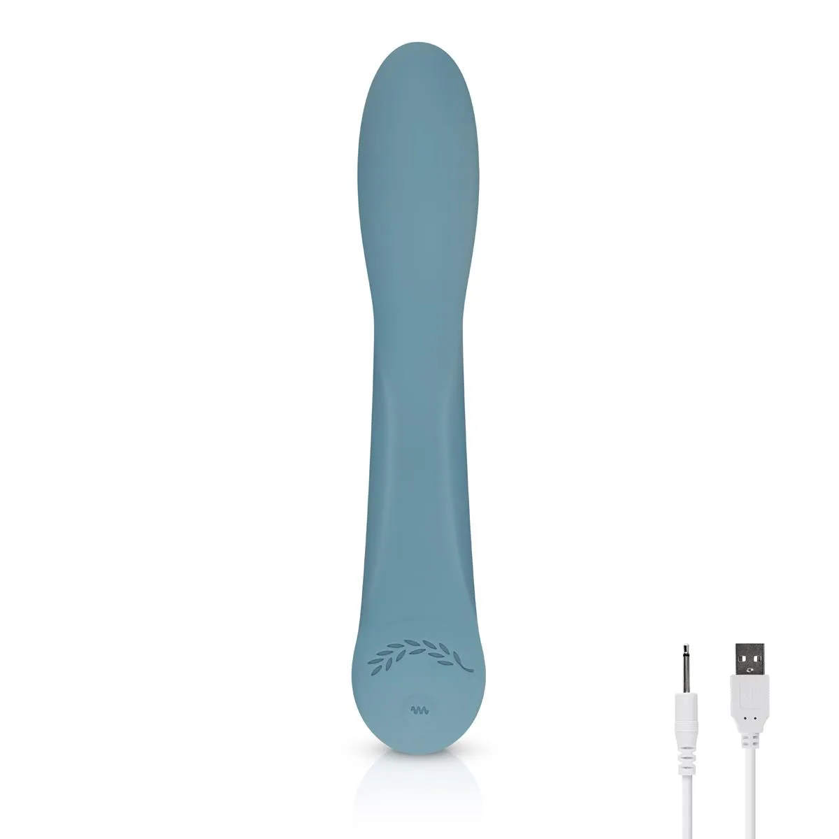 Bloom Rose G-Spot - Wibrator, Niebieski, 20 cm