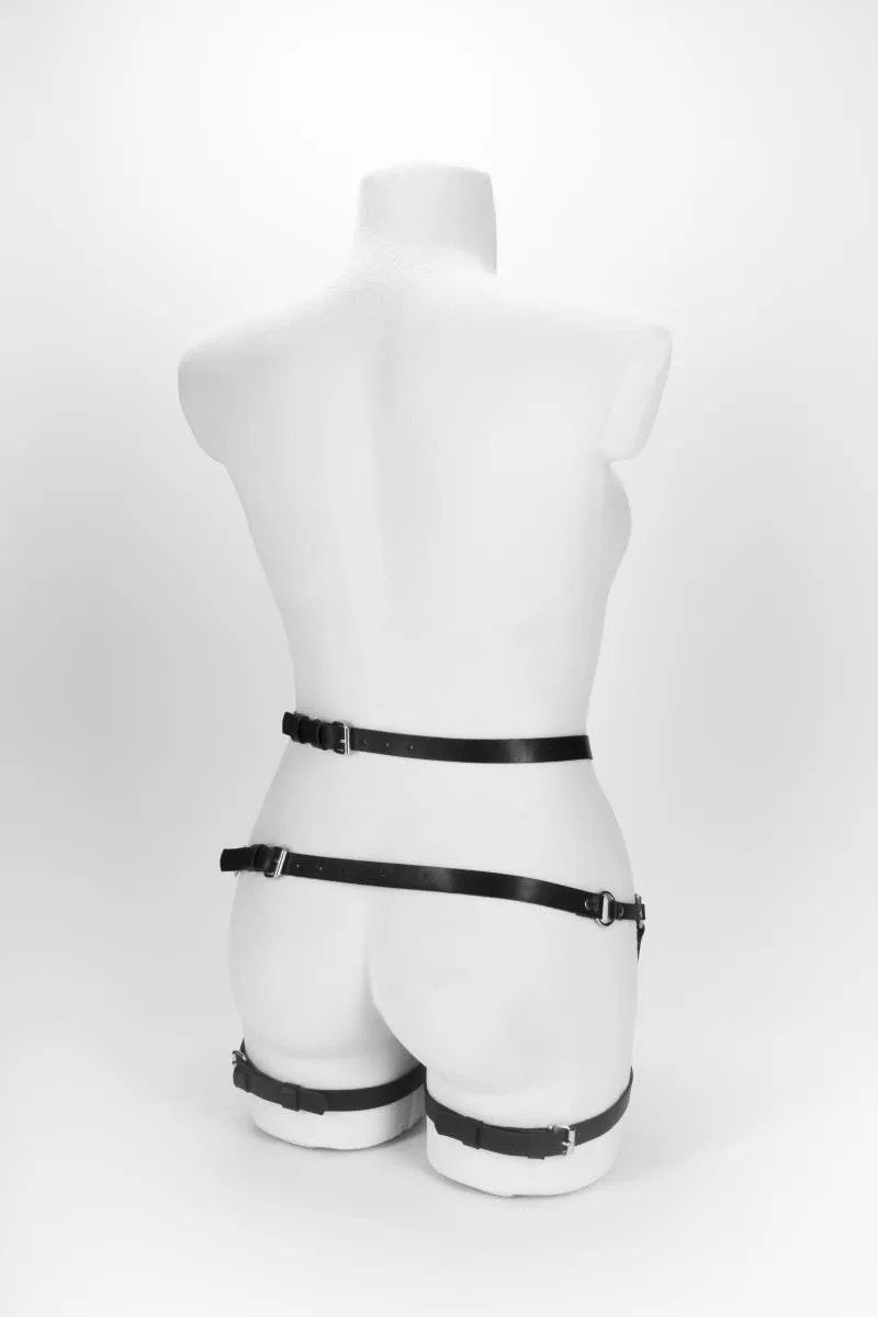 Портупея Whips Collections Harness Damski No. 2 (черный)