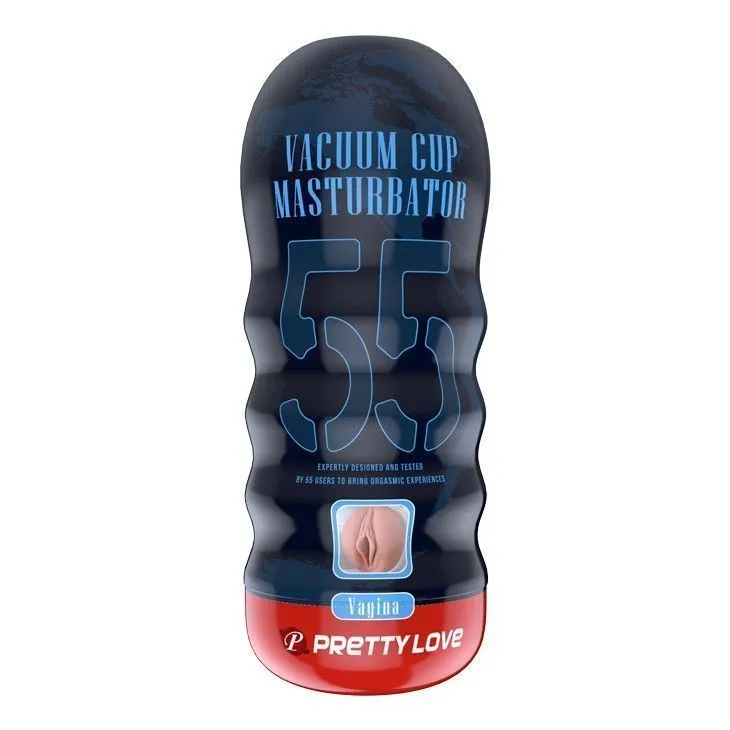 Мастурбатор Pretty Love Vacuum Cup 55 Vagina (тілесний)