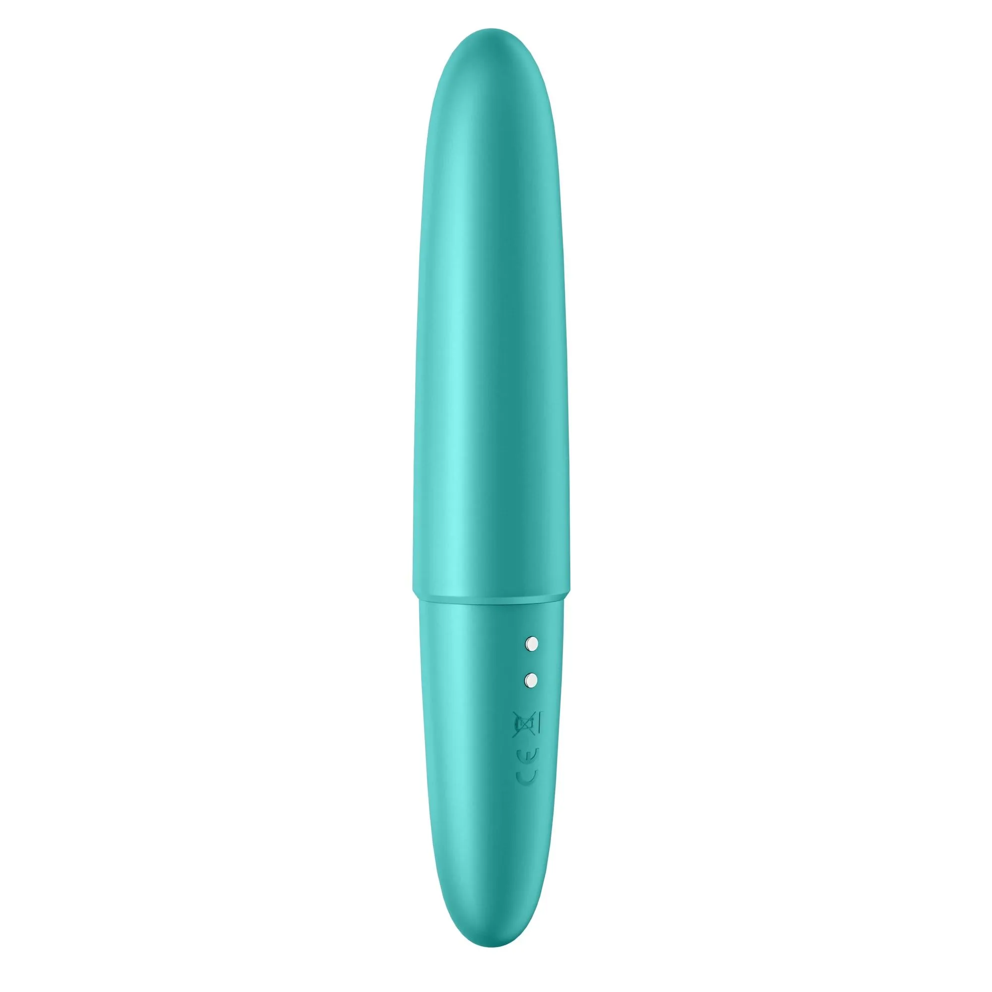 Satisfyer Ultra Power Bullet 6 - Wibrator łechtaczkowy, Turkus, 12.8 cm