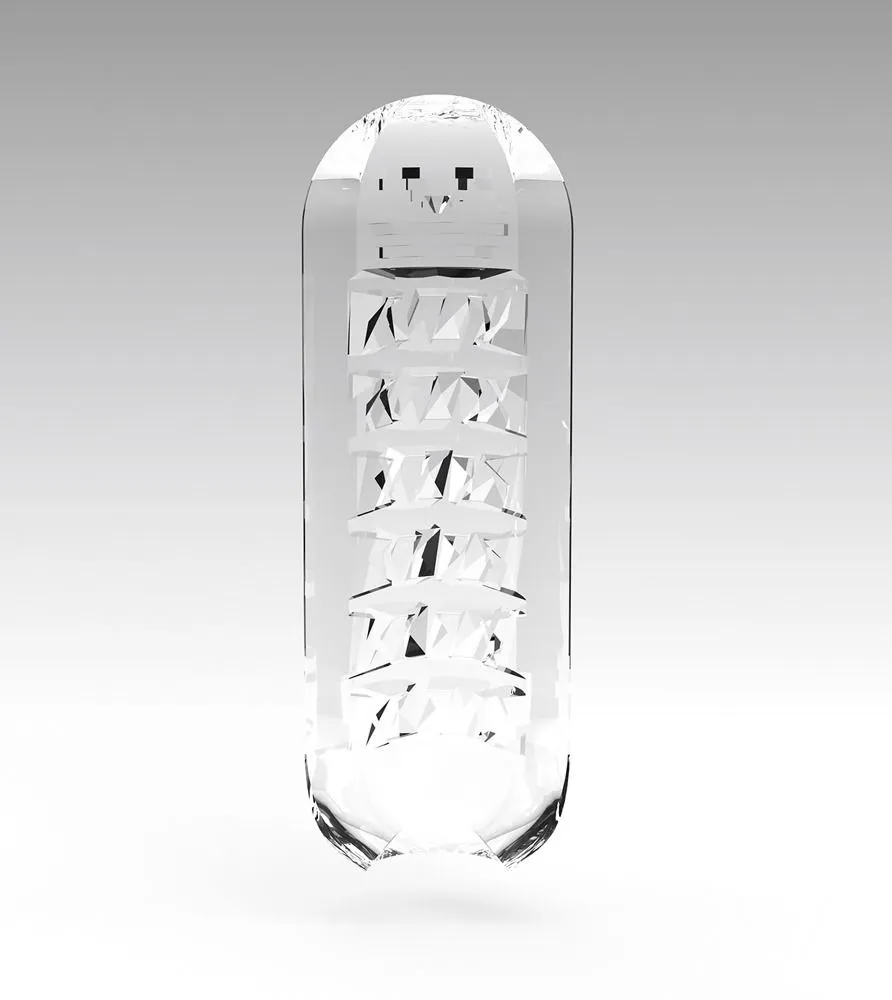 Мастурбатор Tenga Spinner Brick (рожевий)